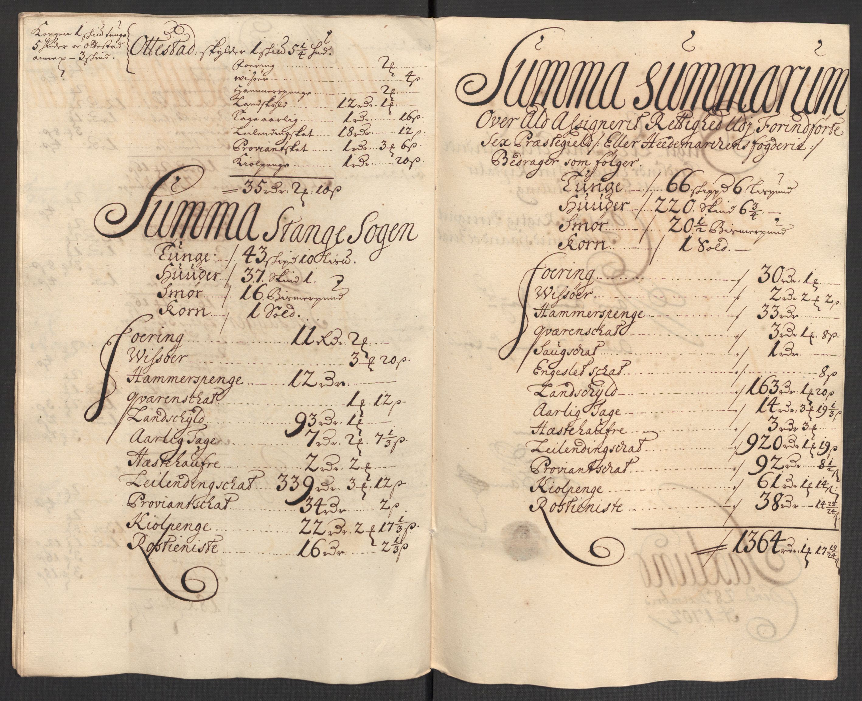 Rentekammeret inntil 1814, Reviderte regnskaper, Fogderegnskap, AV/RA-EA-4092/R16/L1040: Fogderegnskap Hedmark, 1701-1702, p. 325