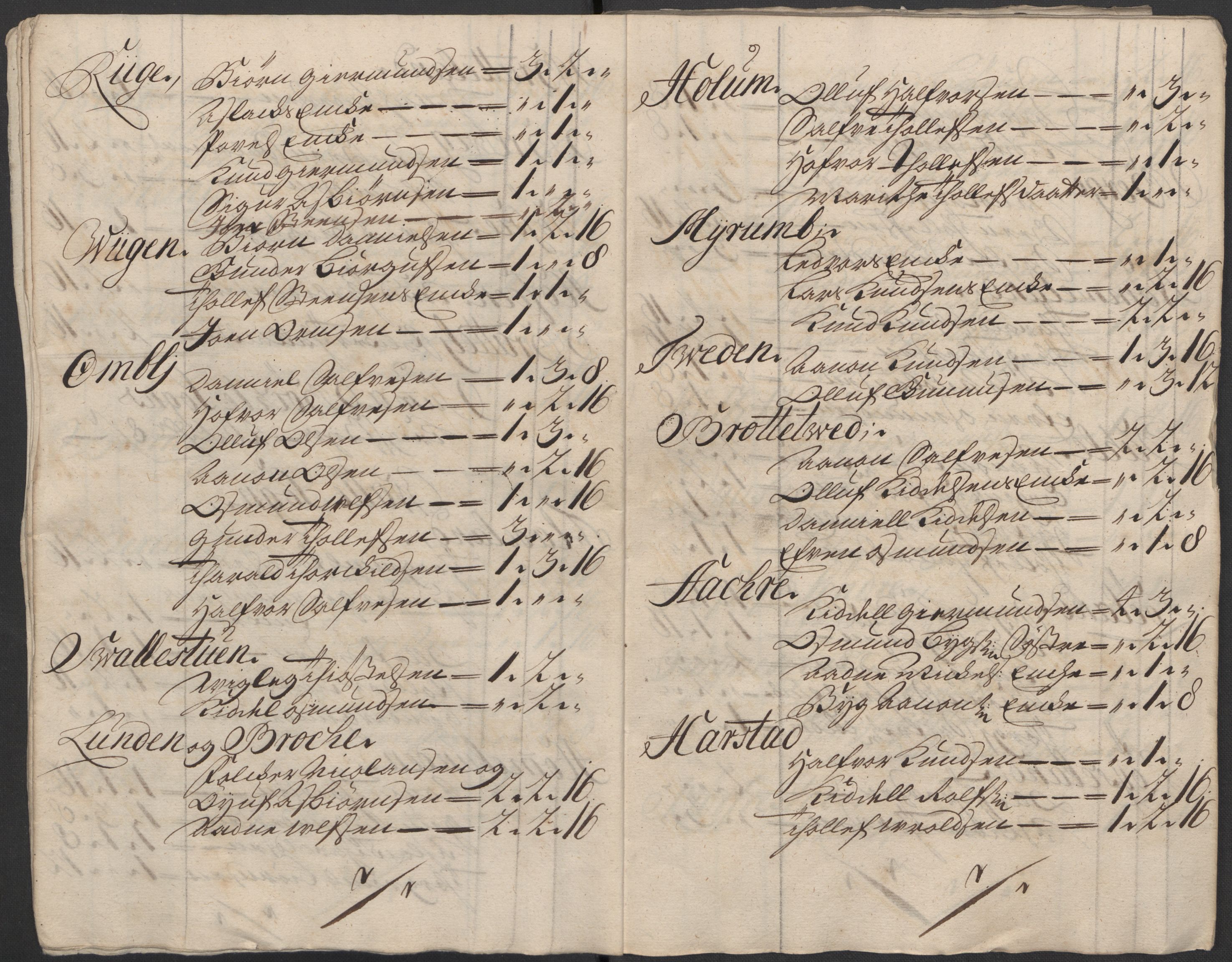 Rentekammeret inntil 1814, Reviderte regnskaper, Fogderegnskap, AV/RA-EA-4092/R40/L2453: Fogderegnskap Råbyggelag, 1718-1719, p. 292