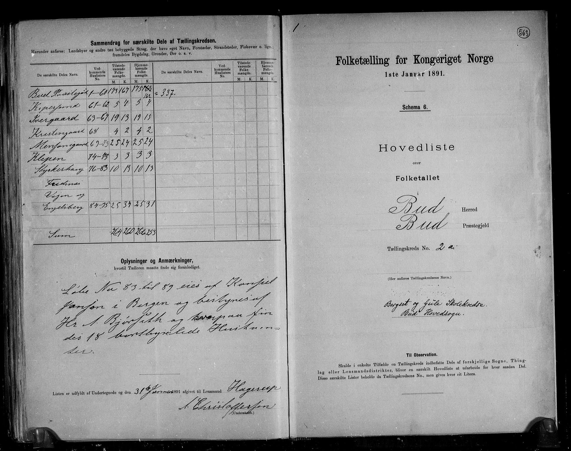 RA, 1891 census for 1549 Bud, 1891, p. 7