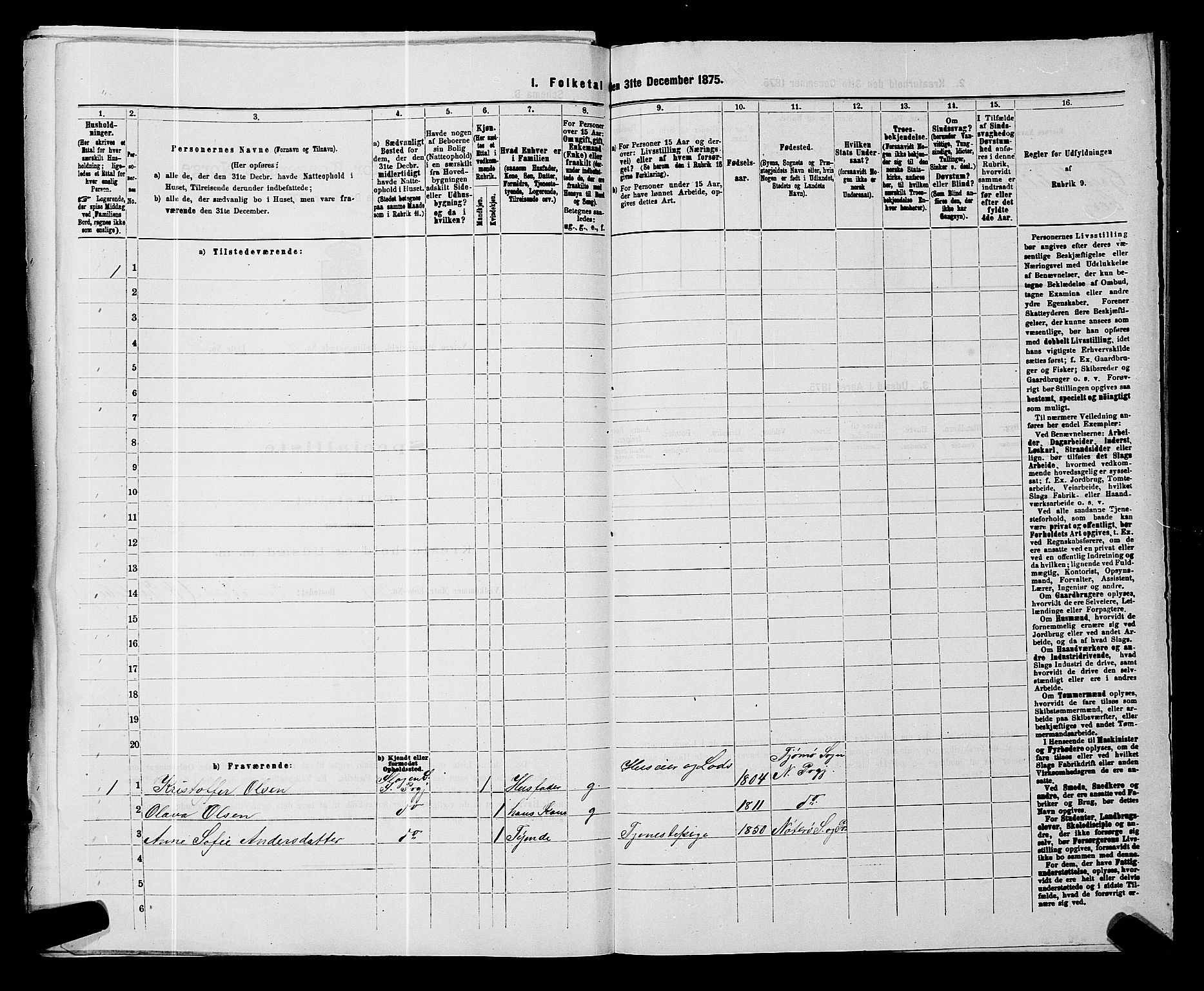 SAKO, 1875 census for 0722P Nøtterøy, 1875, p. 2123