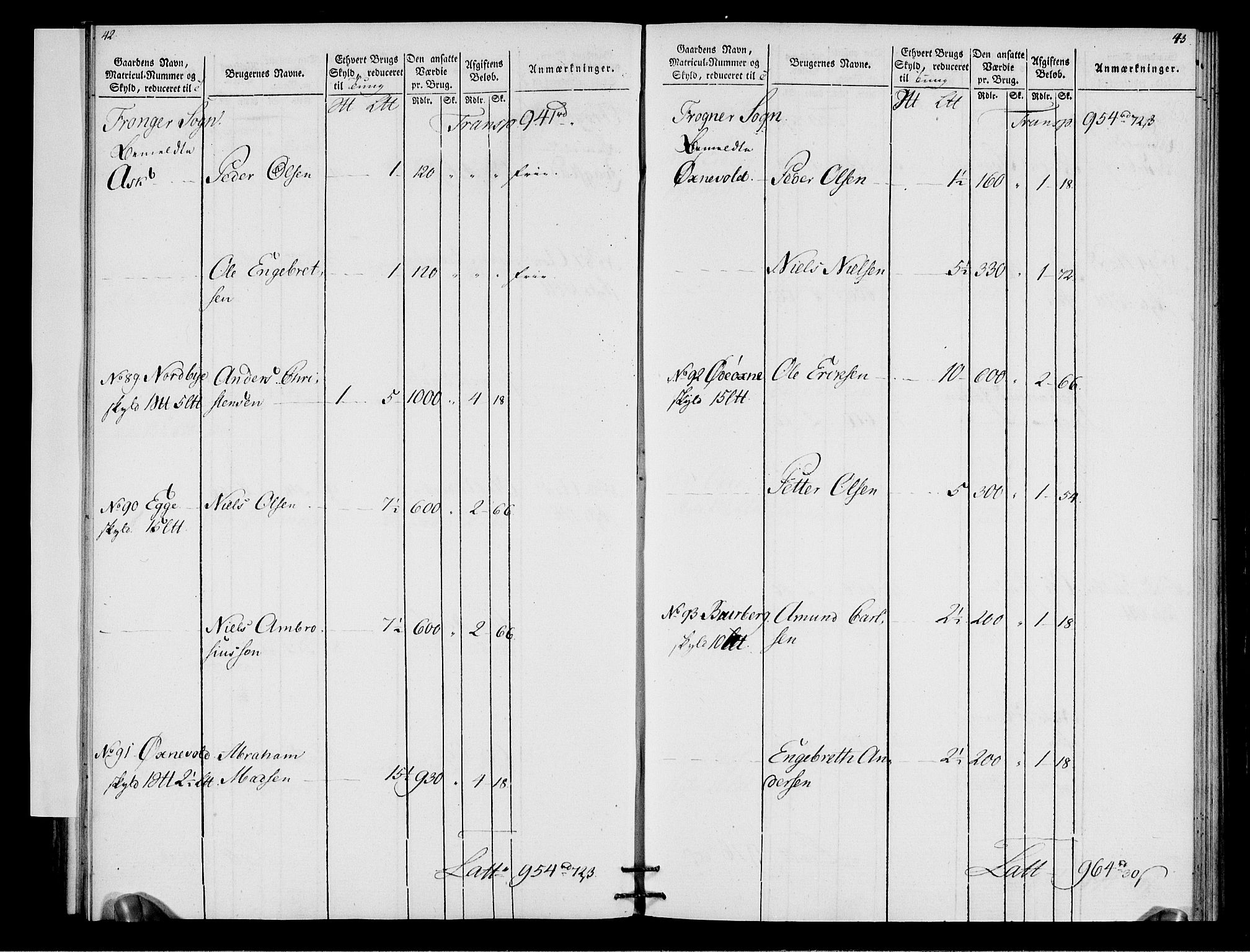 Rentekammeret inntil 1814, Realistisk ordnet avdeling, AV/RA-EA-4070/N/Ne/Nea/L0066: Buskerud fogderi. Oppebørselsregister for Lier, Røyken og Hurum prestegjeld, 1803-1804, p. 25