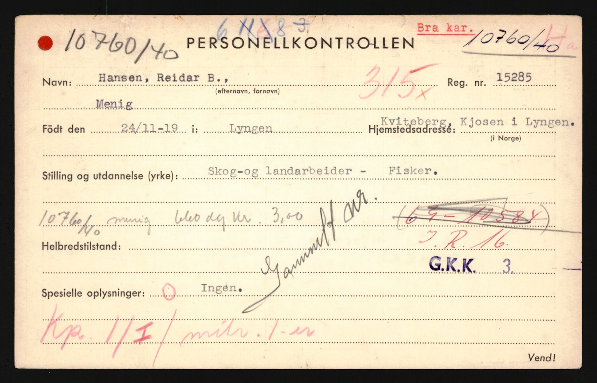 Forsvaret, Troms infanteriregiment nr. 16, AV/RA-RAFA-3146/P/Pa/L0024/0001: Rulleblad / Rulleblad for regimentets menige mannskaper, årsklasse 1940, 1940, p. 56