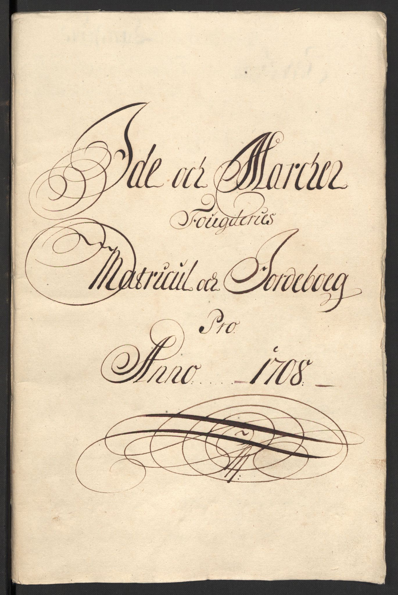 Rentekammeret inntil 1814, Reviderte regnskaper, Fogderegnskap, RA/EA-4092/R01/L0018: Fogderegnskap Idd og Marker, 1707-1709, p. 144