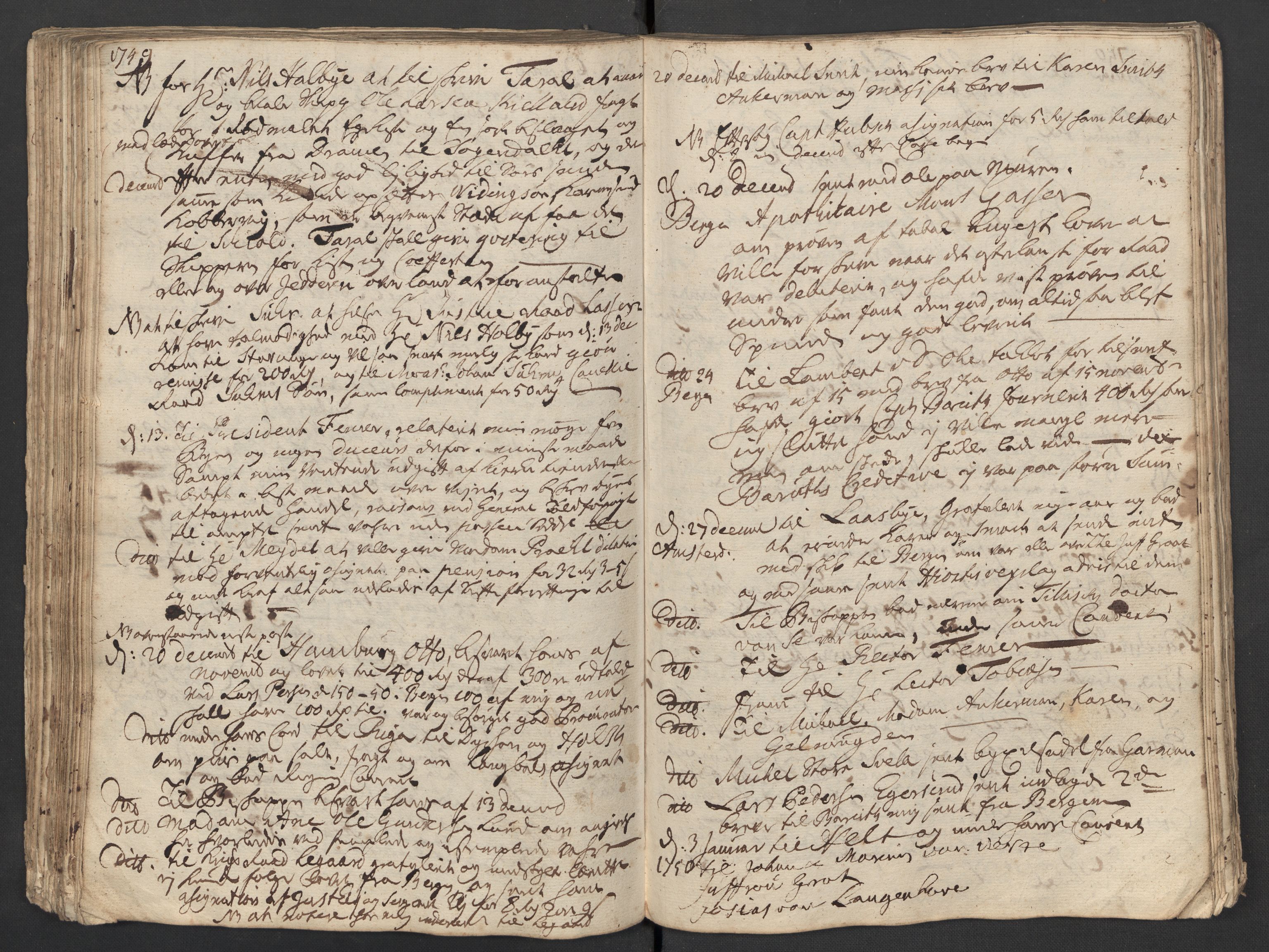 Pa 0119 - Smith, Lauritz Andersen og Lauritz Lauritzen, SAST/A-100231/O/L0001: Kopibøker m.m., 1746-1755, p. 106