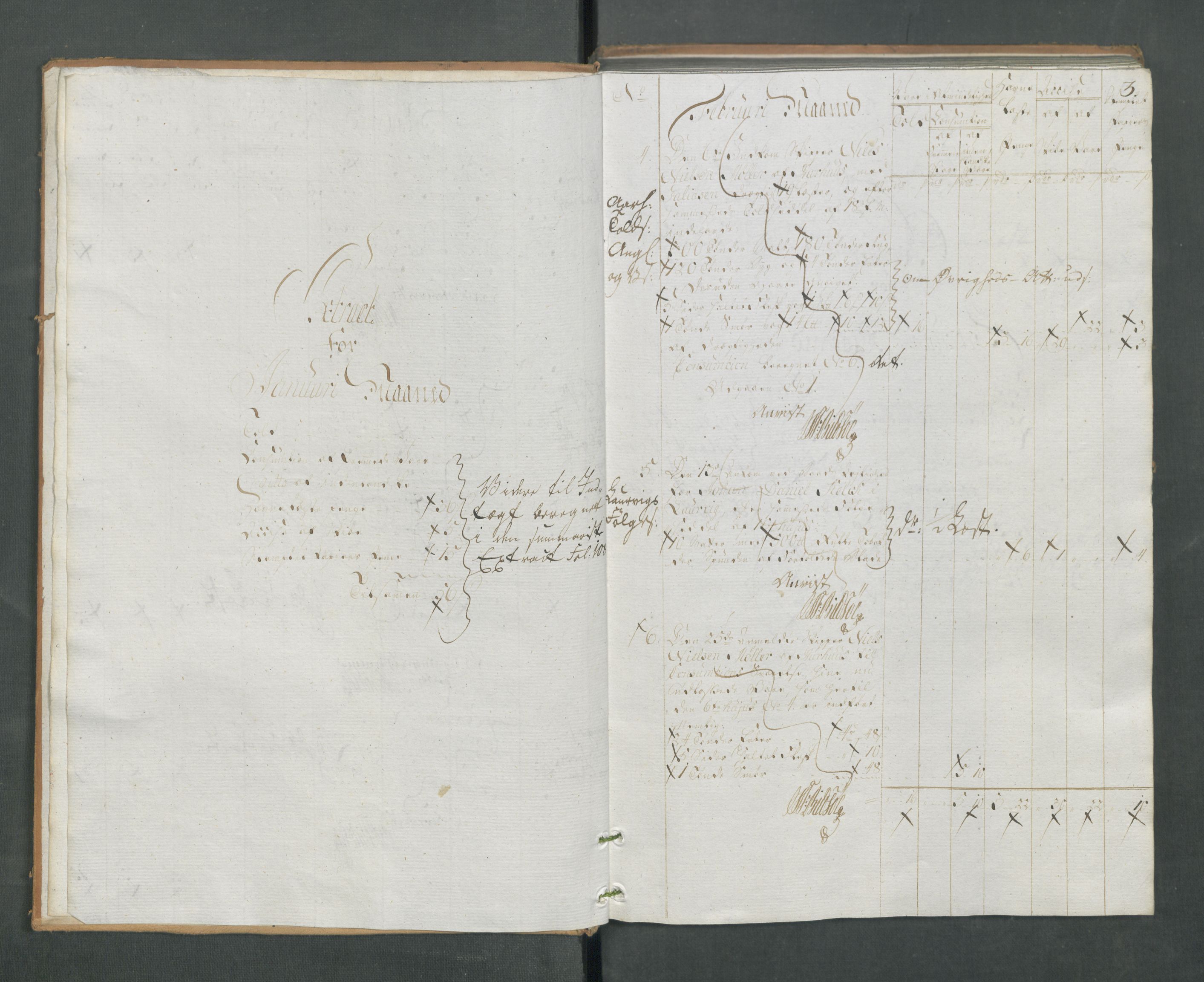 Generaltollkammeret, tollregnskaper, RA/EA-5490/R13/L0085/0001: Tollregnskaper Kragerø / Inngående tollbok, 1790-1792, p. 2b-3a
