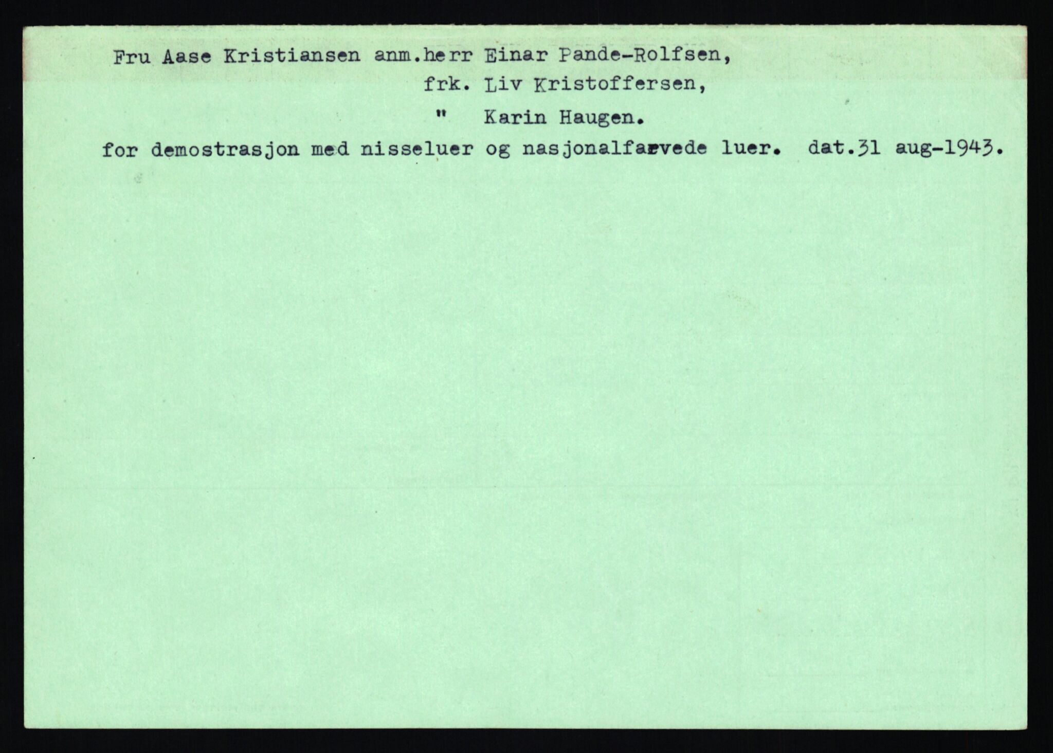 Statspolitiet - Hovedkontoret / Osloavdelingen, AV/RA-S-1329/C/Ca/L0009: Knutsen - Limstrand, 1943-1945, p. 1113