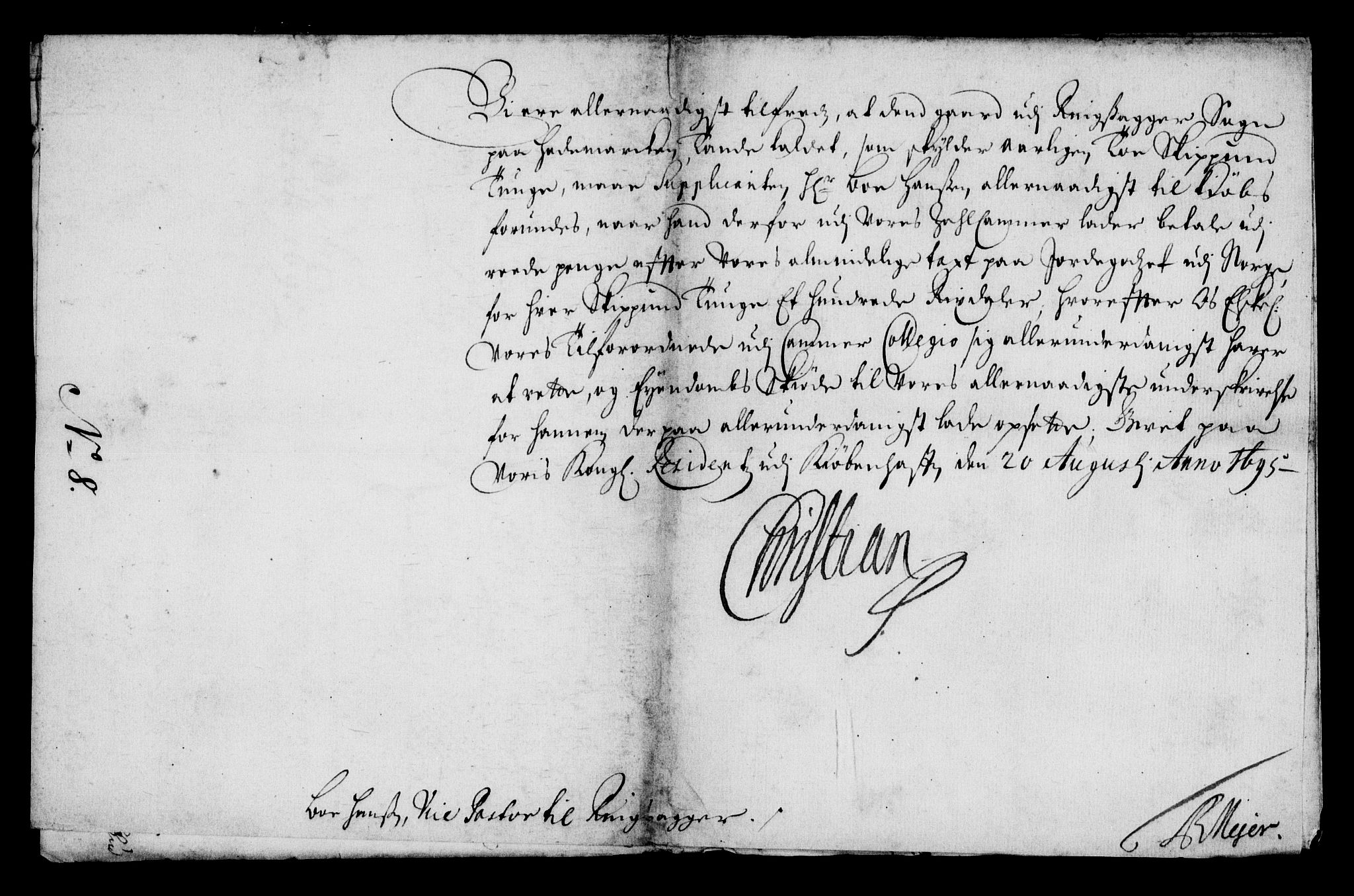 Rentekammeret inntil 1814, Realistisk ordnet avdeling, RA/EA-4070/On/L0013: [Jj 14]: Forskjellige dokumenter om krongodset i Norge, 1672-1722, p. 232