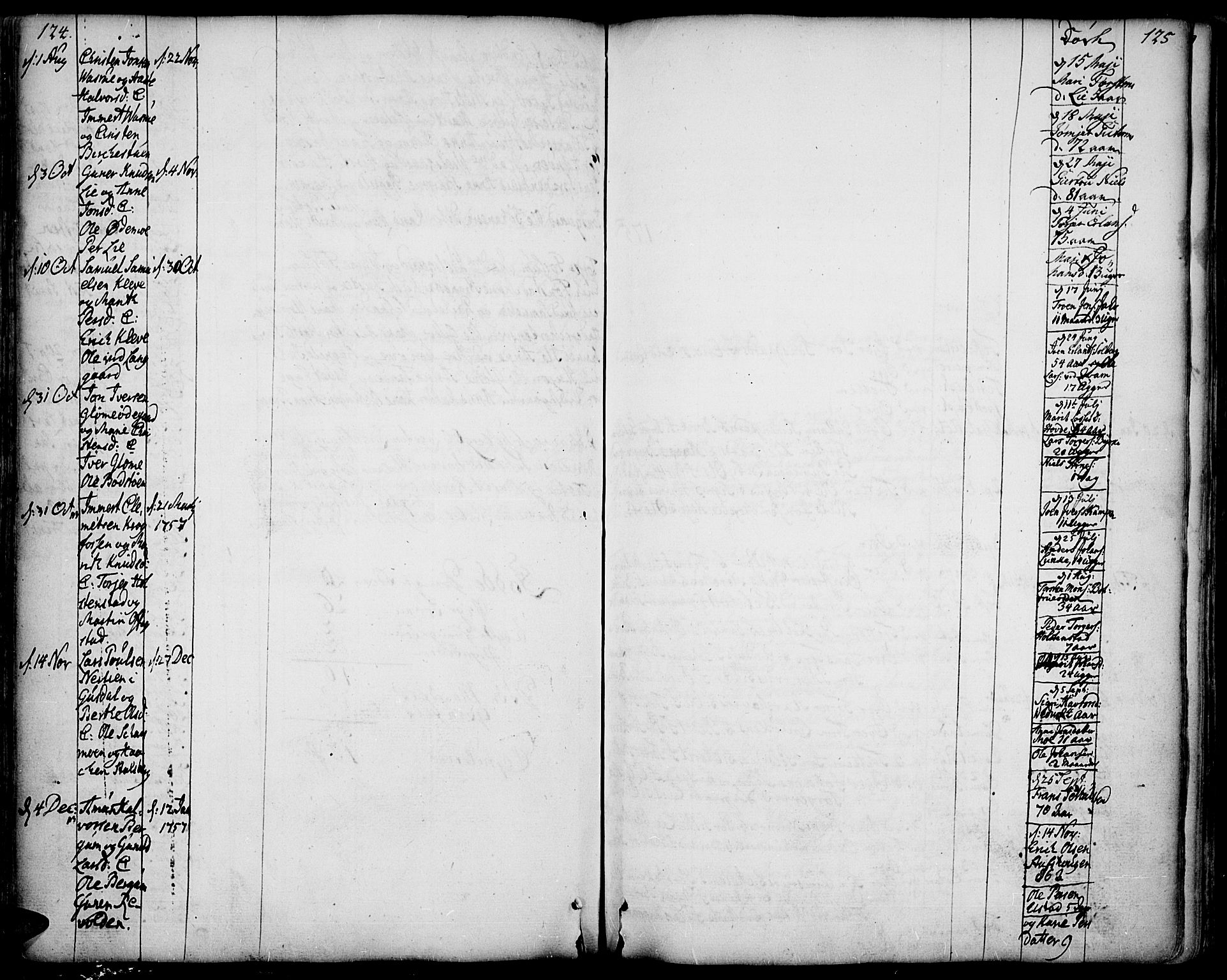 Øyer prestekontor, SAH/PREST-084/H/Ha/Haa/L0002: Parish register (official) no. 2, 1733-1784, p. 124-125
