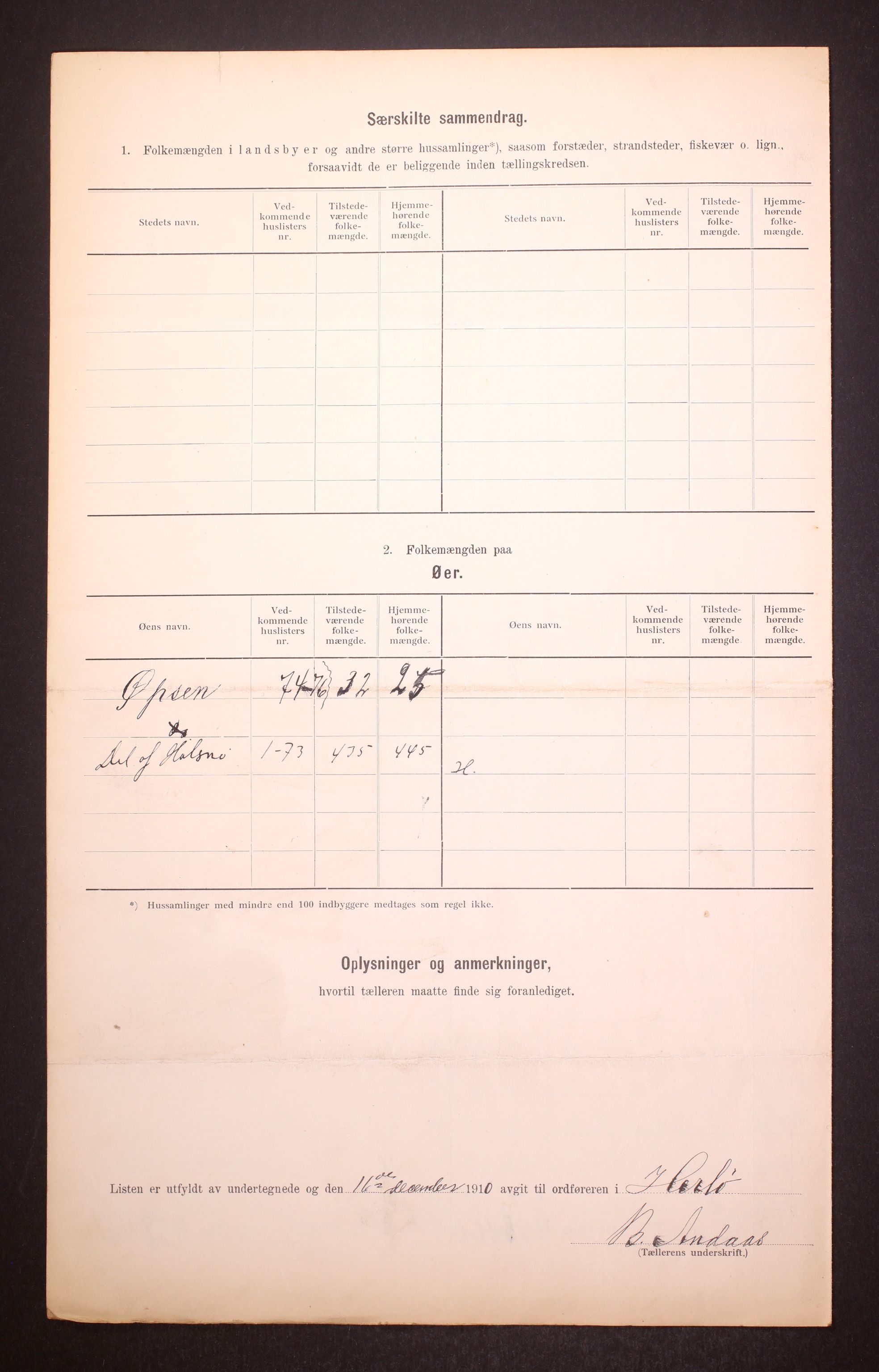 RA, 1910 census for Herdla, 1910, p. 6