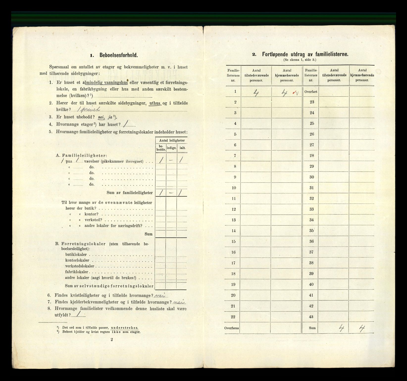 RA, 1910 census for Trondheim, 1910, p. 1176