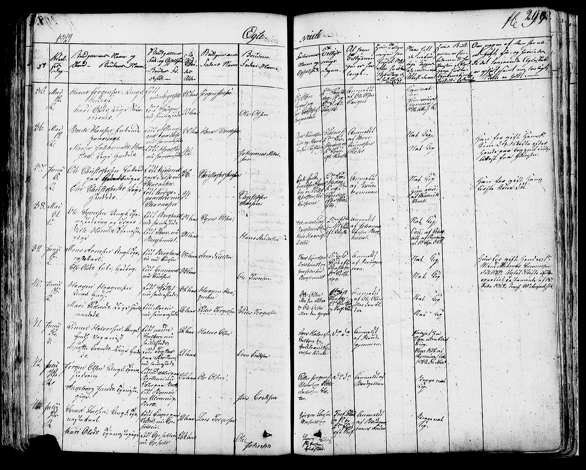 Ringsaker prestekontor, AV/SAH-PREST-014/K/Ka/L0007: Parish register (official) no. 7A, 1826-1837, p. 298