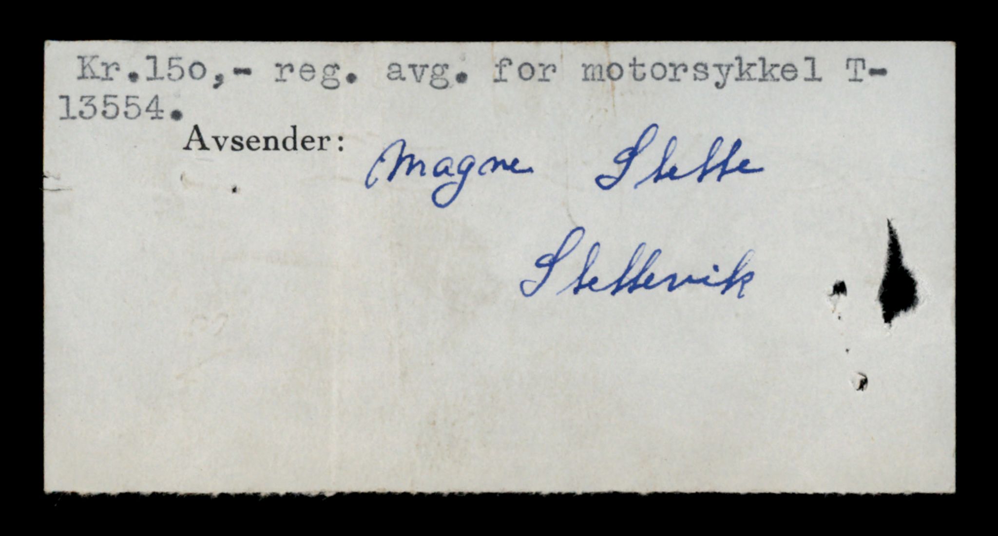 Møre og Romsdal vegkontor - Ålesund trafikkstasjon, AV/SAT-A-4099/F/Fe/L0040: Registreringskort for kjøretøy T 13531 - T 13709, 1927-1998, p. 458