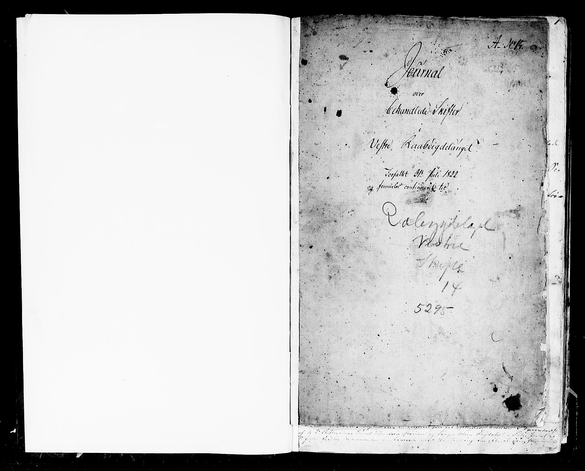 Setesdal sorenskriveri, SAK/1221-0011/H/Hc/L0015: Skifteprotokoll nr 14 med register, 1817-1829, p. 0b-1a