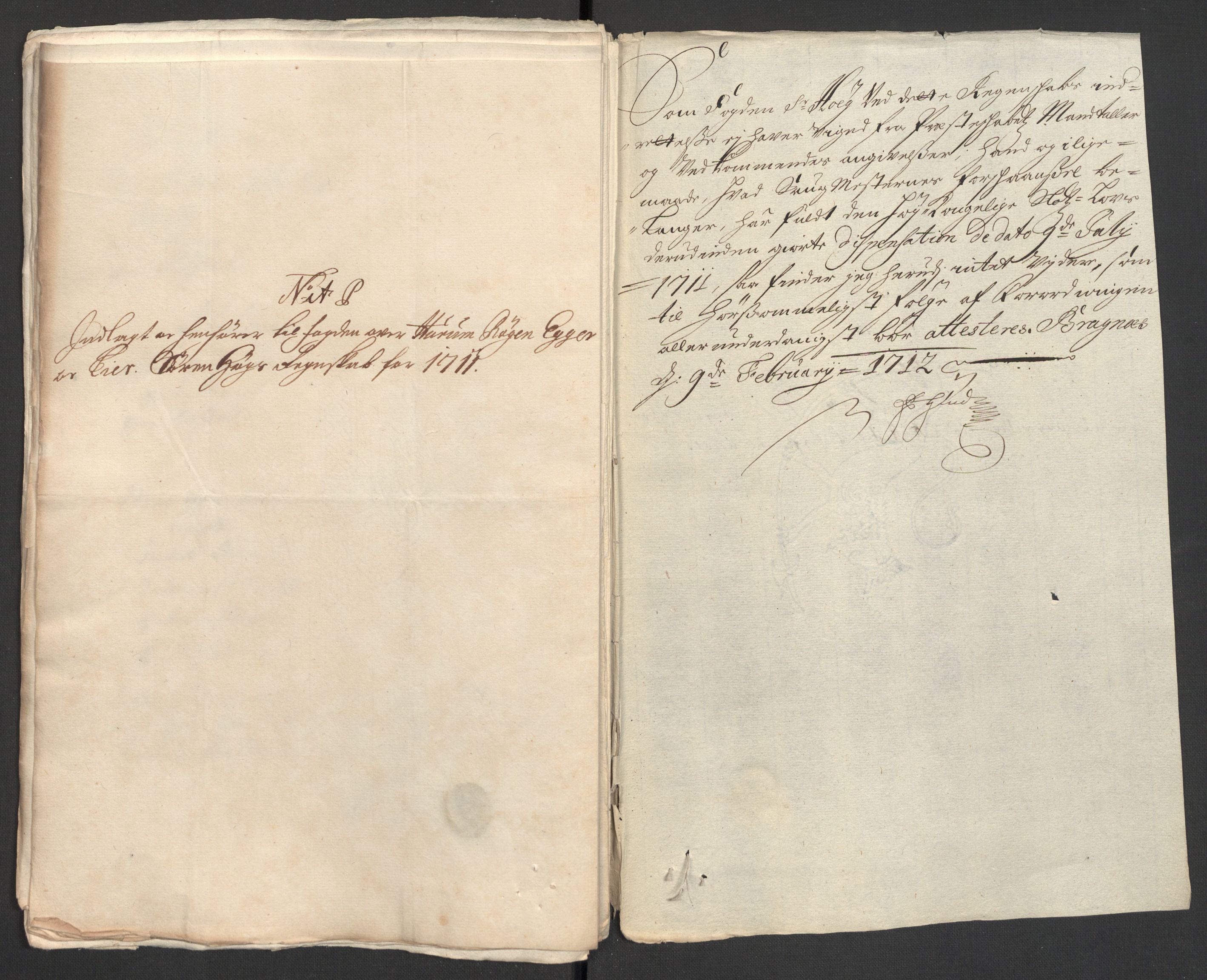 Rentekammeret inntil 1814, Reviderte regnskaper, Fogderegnskap, RA/EA-4092/R31/L1705: Fogderegnskap Hurum, Røyken, Eiker, Lier og Buskerud, 1711, p. 263