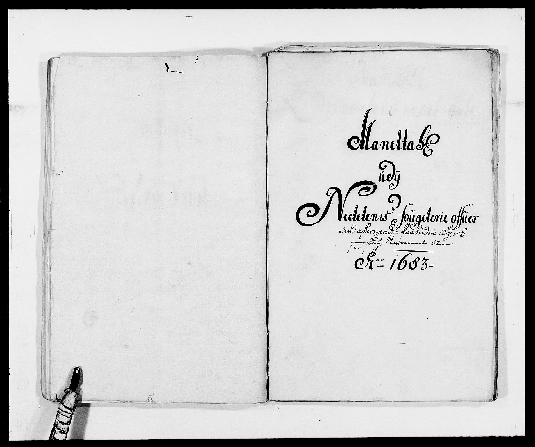 Rentekammeret inntil 1814, Reviderte regnskaper, Fogderegnskap, RA/EA-4092/R39/L2305: Fogderegnskap Nedenes, 1683, p. 225