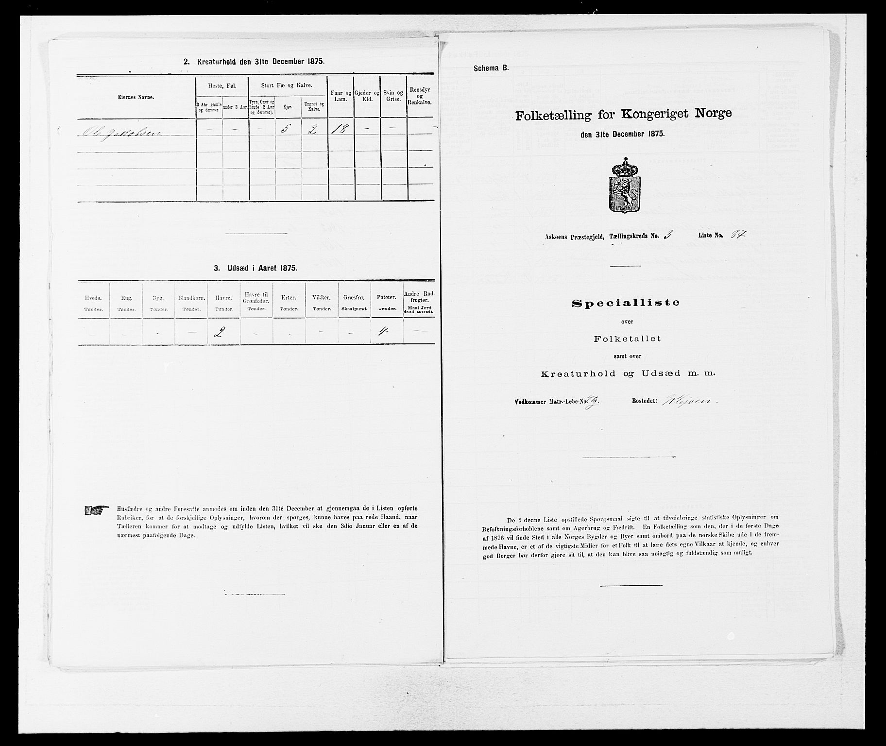 SAB, 1875 census for 1247P Askøy, 1875, p. 449