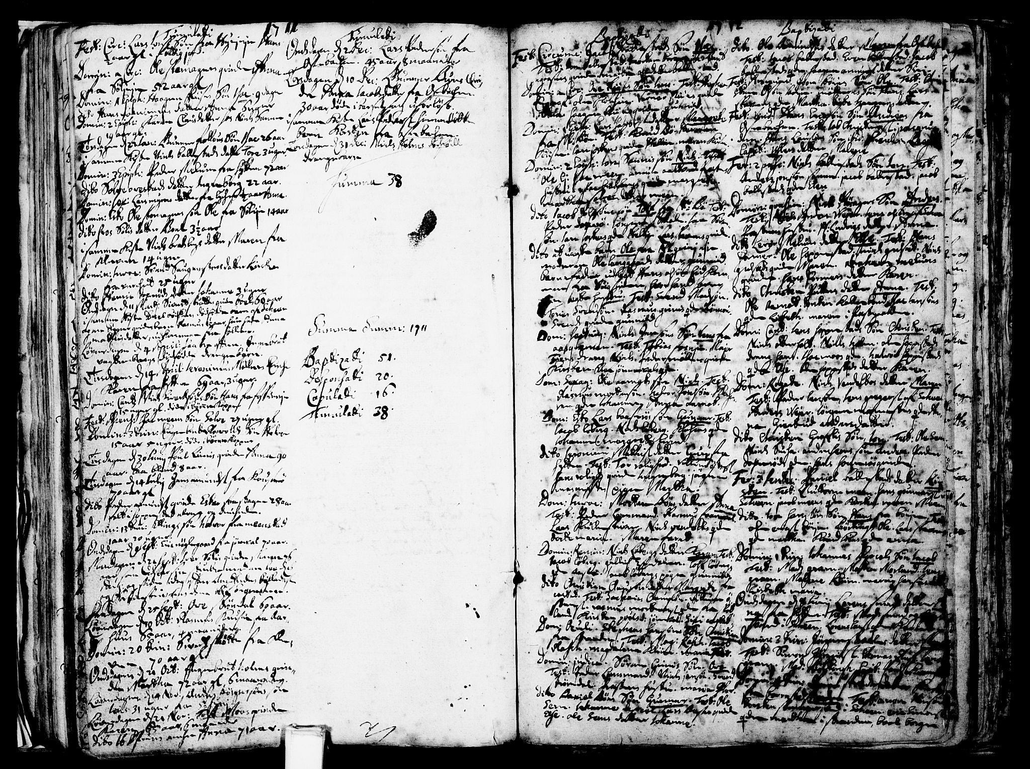 Gjerpen kirkebøker, AV/SAKO-A-265/F/Fa/L0001: Parish register (official) no. I 1, 1681-1746