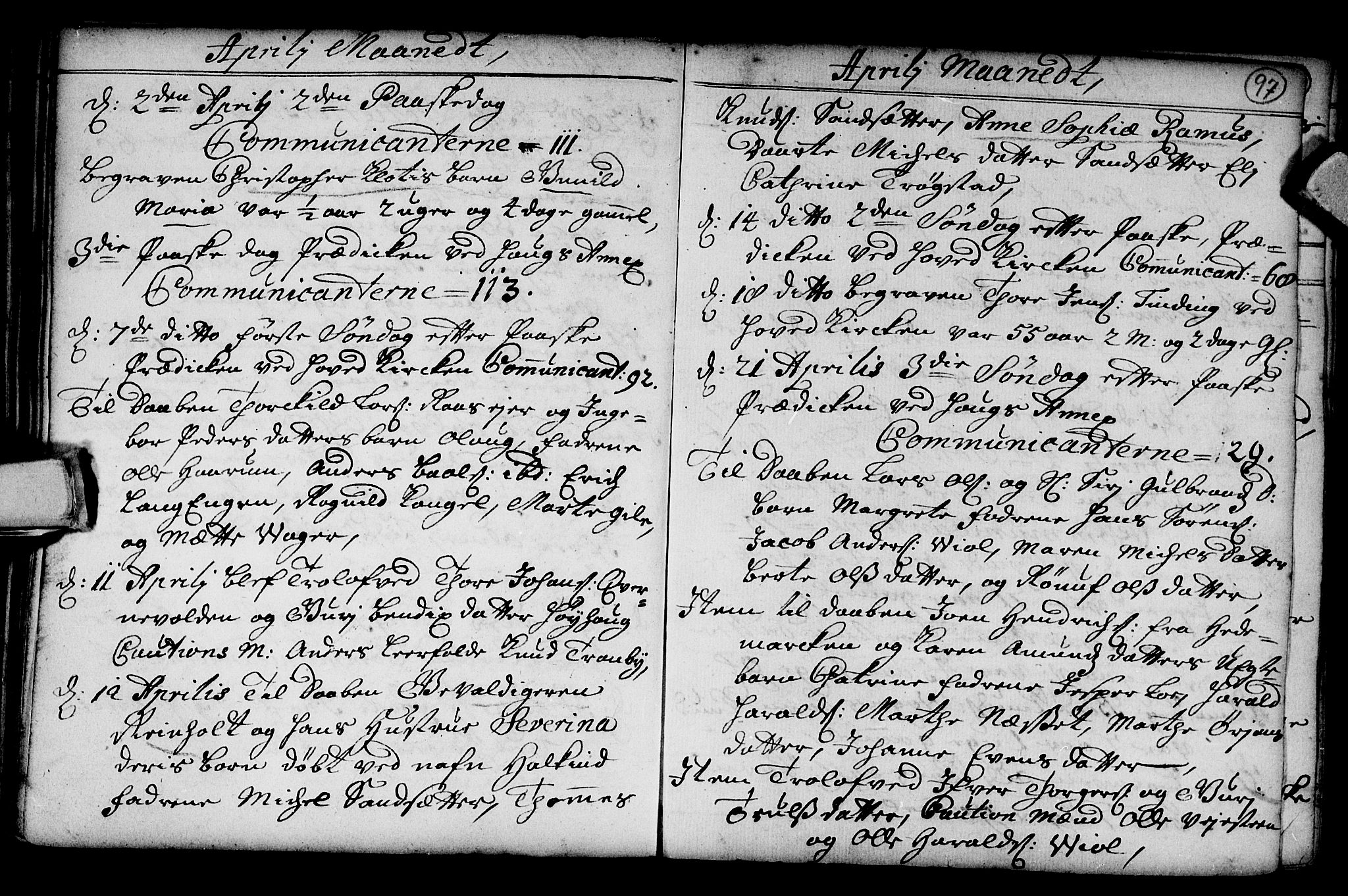 Norderhov kirkebøker, AV/SAKO-A-237/G/Ga/L0001: Parish register (copy) no. I 1, 1717-1725, p. 97