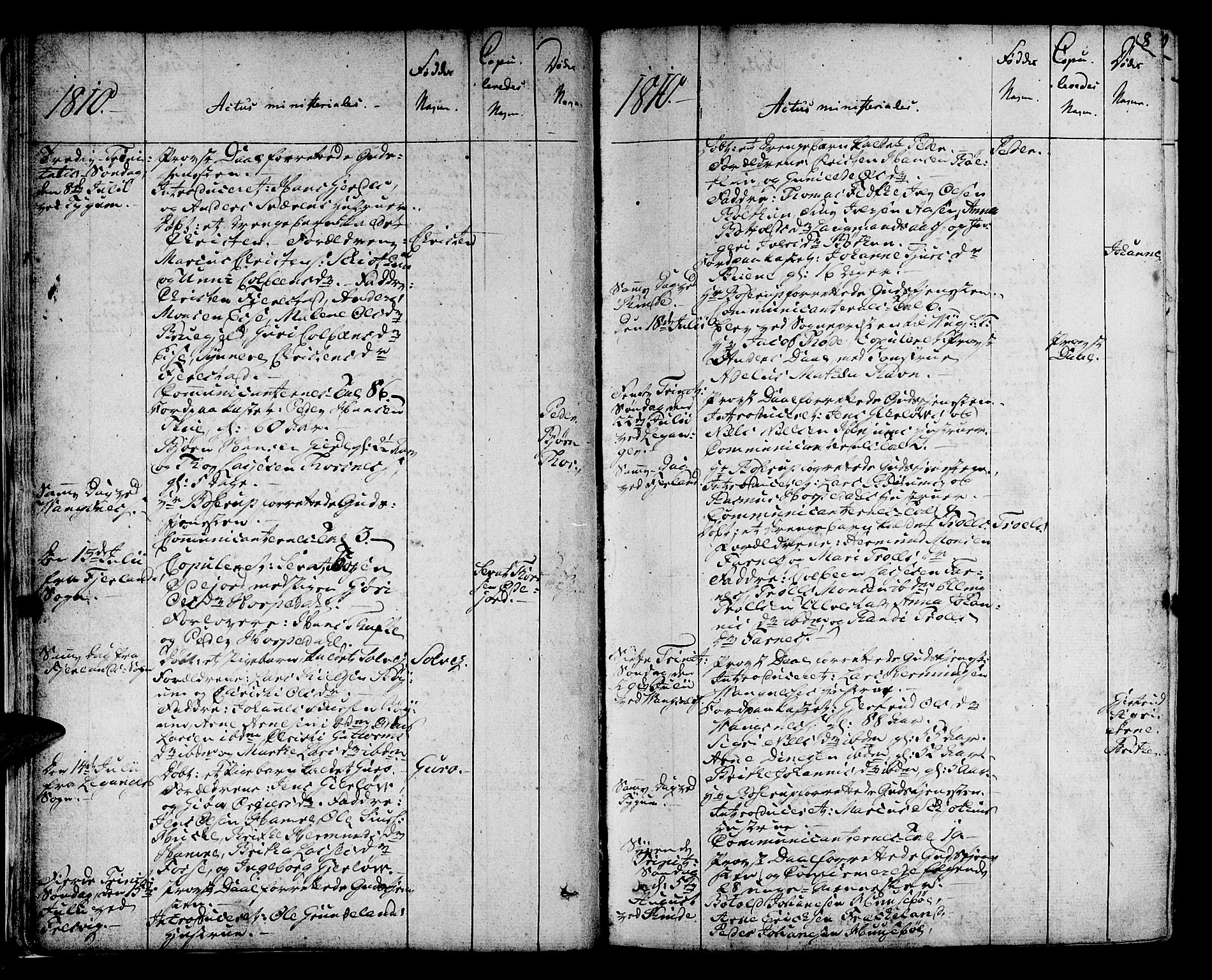 Leikanger sokneprestembete, SAB/A-81001: Parish register (official) no. A 6, 1810-1838, p. 8