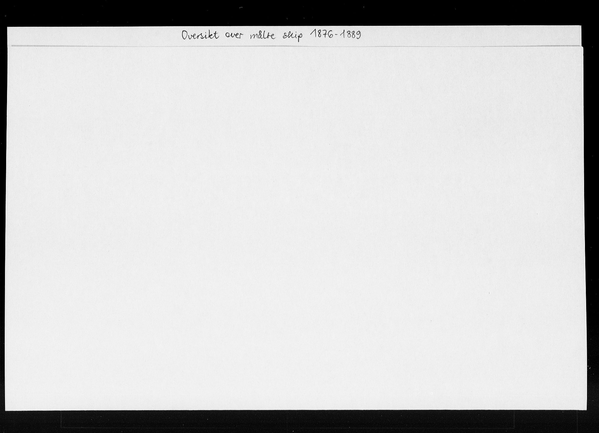 Lillesand tollsted, SAK/1351-0008/H/Ha/L0426: Skipsmåling, 1846-1966, p. 683