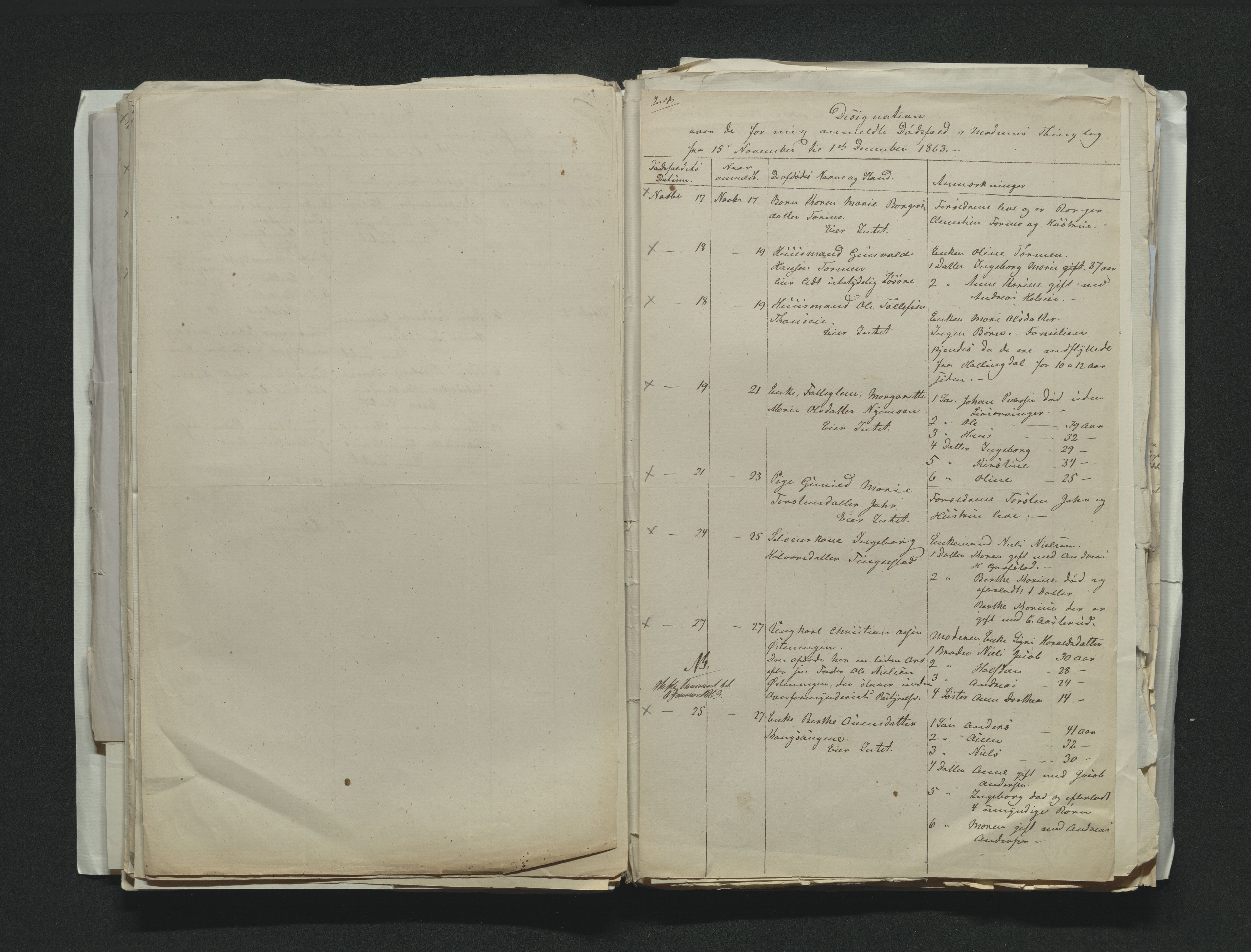 Eiker, Modum og Sigdal sorenskriveri, AV/SAKO-A-123/H/Ha/Hab/L0011: Dødsfallsmeldinger, 1862-1865, p. 258