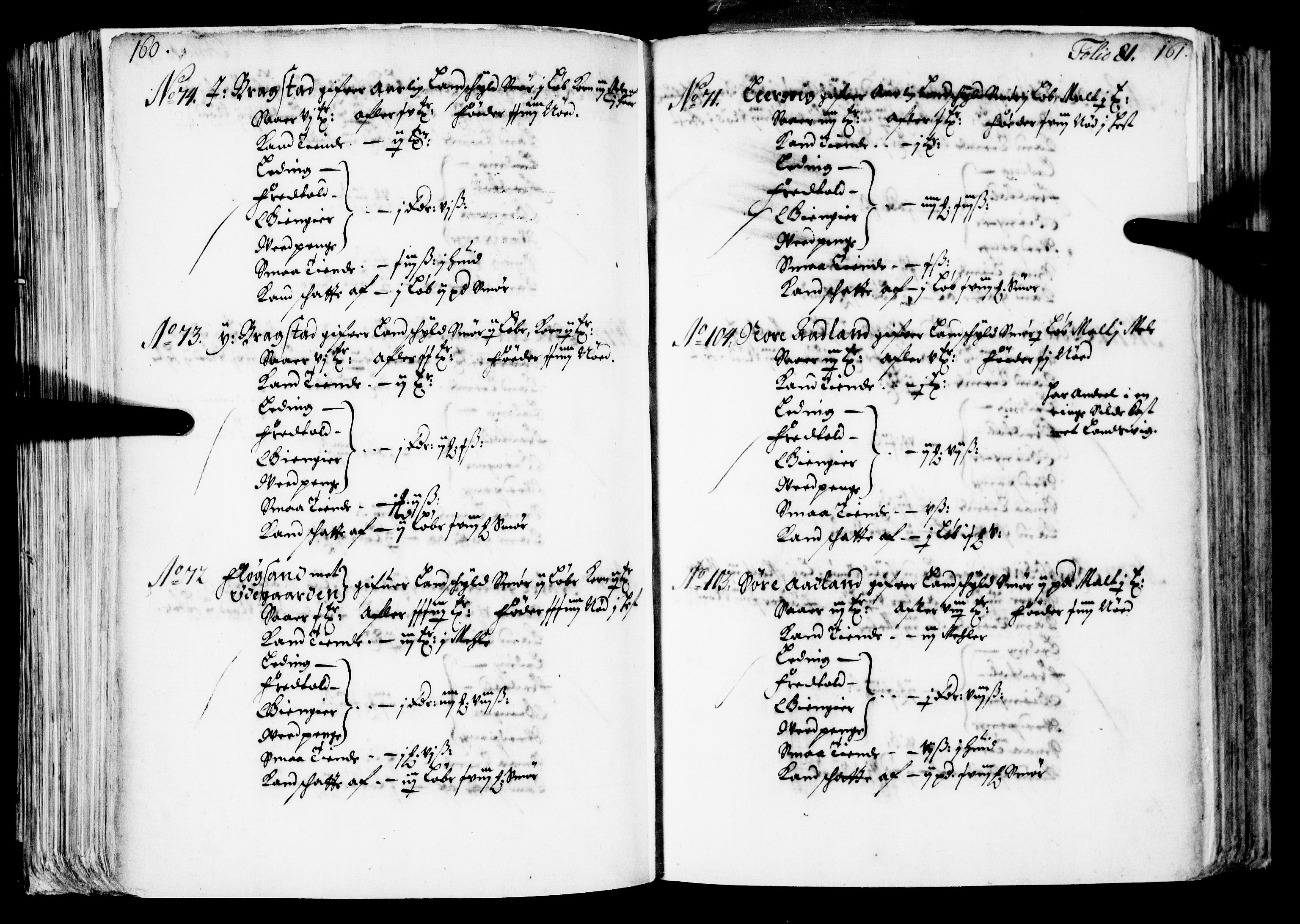 Rentekammeret inntil 1814, Realistisk ordnet avdeling, AV/RA-EA-4070/N/Nb/Nba/L0039: Nordhordland fogderi, 1667, p. 80b-81a