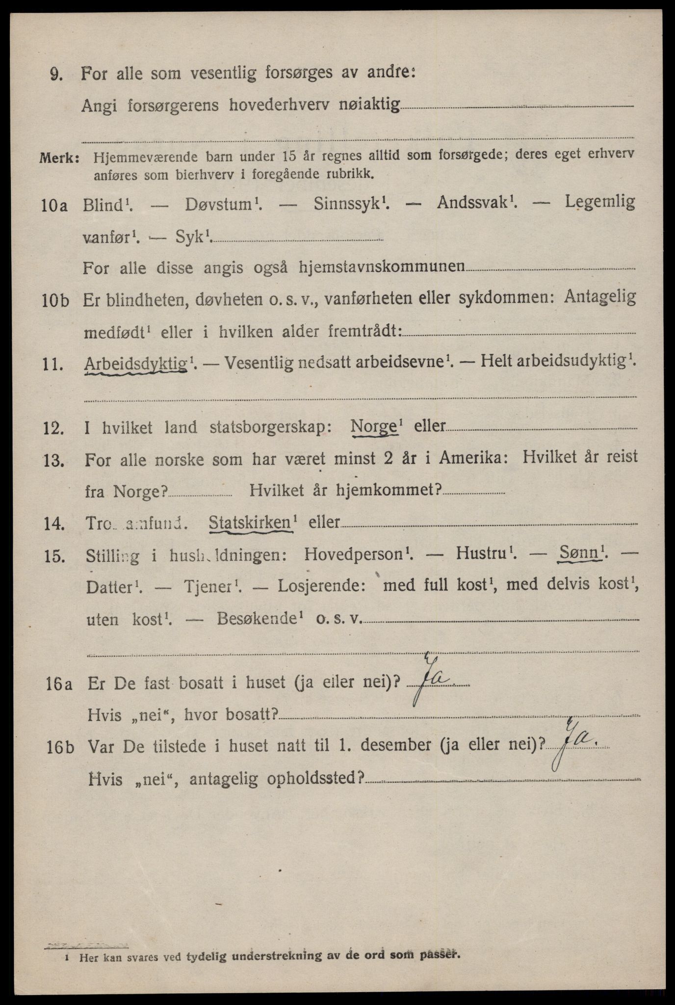 SAKO, 1920 census for Hjartdal, 1920, p. 2859