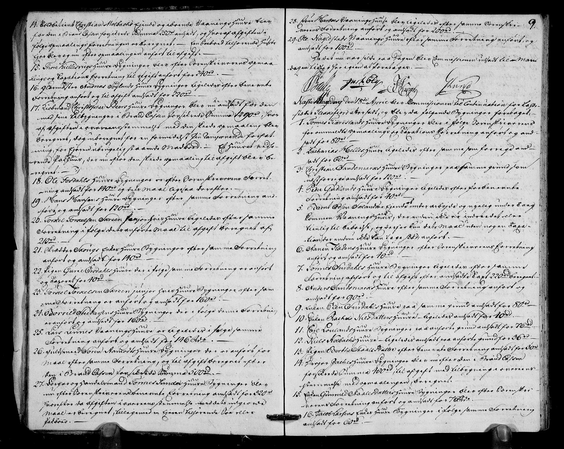 Rentekammeret inntil 1814, Realistisk ordnet avdeling, RA/EA-4070/N/Ne/Nea/L0091: Lista fogderi. Deliberasjonsprotokoll, 1803, p. 11