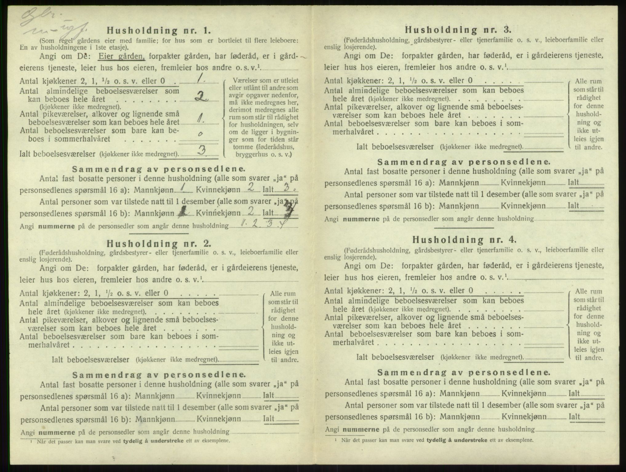 SAB, 1920 census for Sogndal, 1920, p. 550