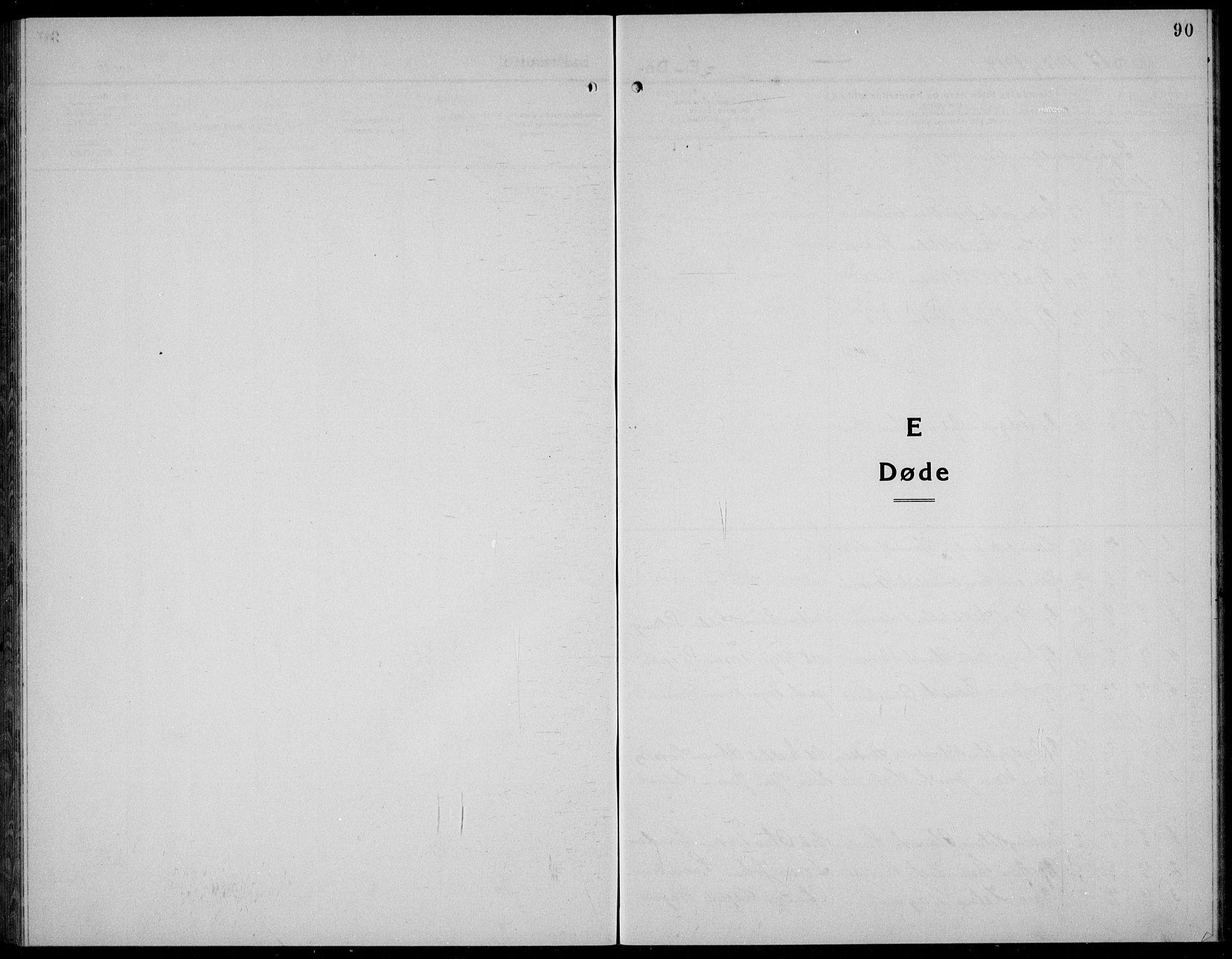Kviteseid kirkebøker, SAKO/A-276/G/Gc/L0002: Parish register (copy) no. III 2, 1917-1937, p. 90