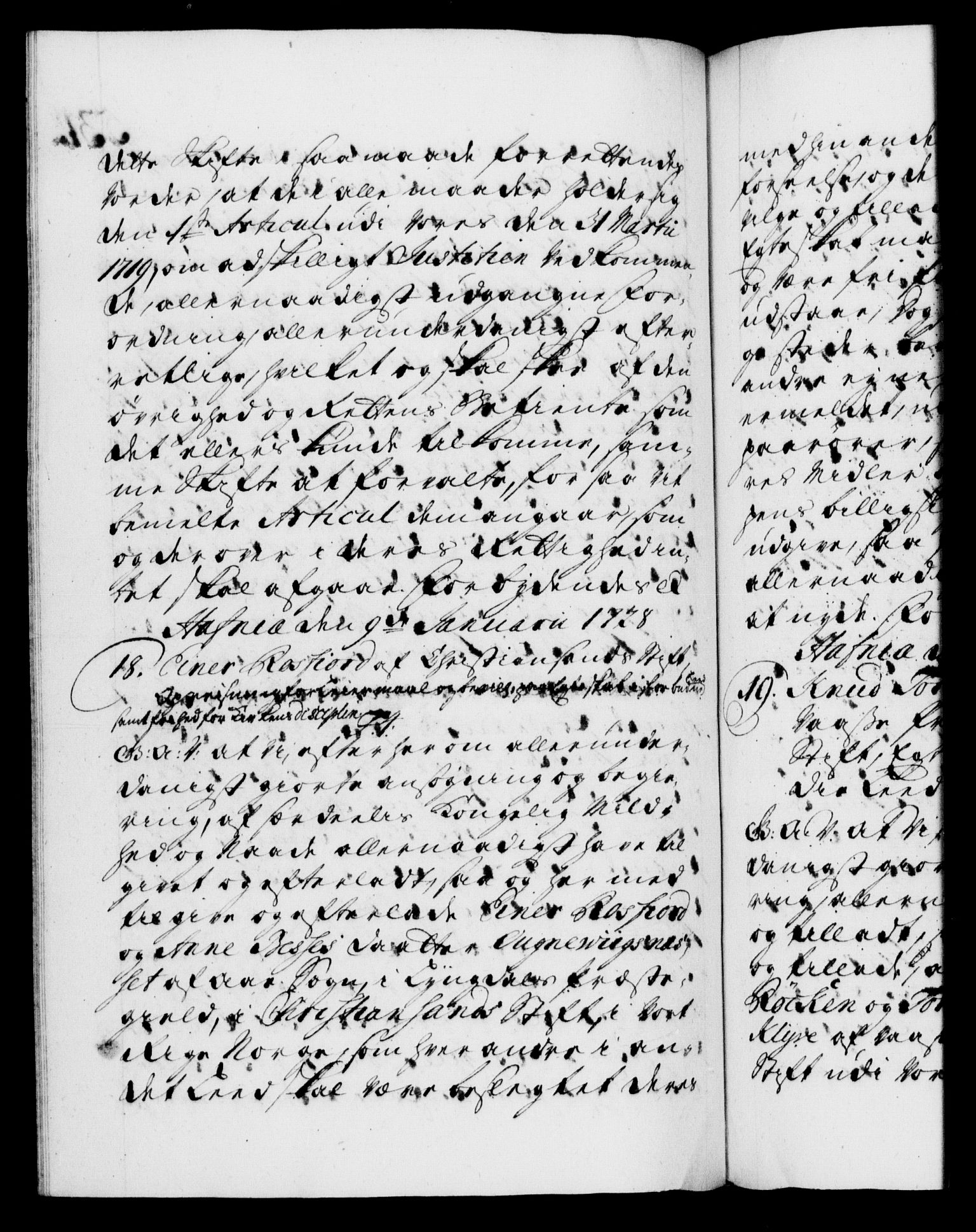 Danske Kanselli 1572-1799, AV/RA-EA-3023/F/Fc/Fca/Fcaa/L0025: Norske registre, 1726-1728, p. 531b