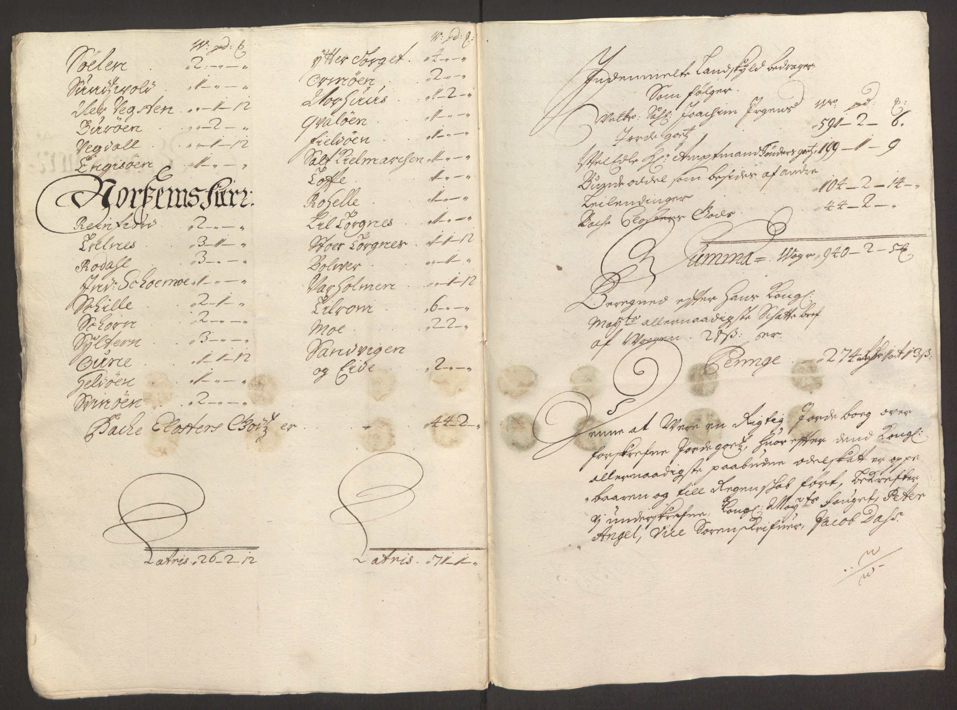 Rentekammeret inntil 1814, Reviderte regnskaper, Fogderegnskap, AV/RA-EA-4092/R65/L4504: Fogderegnskap Helgeland, 1691-1692, p. 270