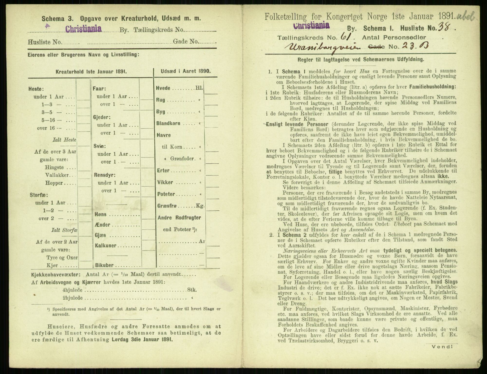 RA, 1891 census for 0301 Kristiania, 1891, p. 32395