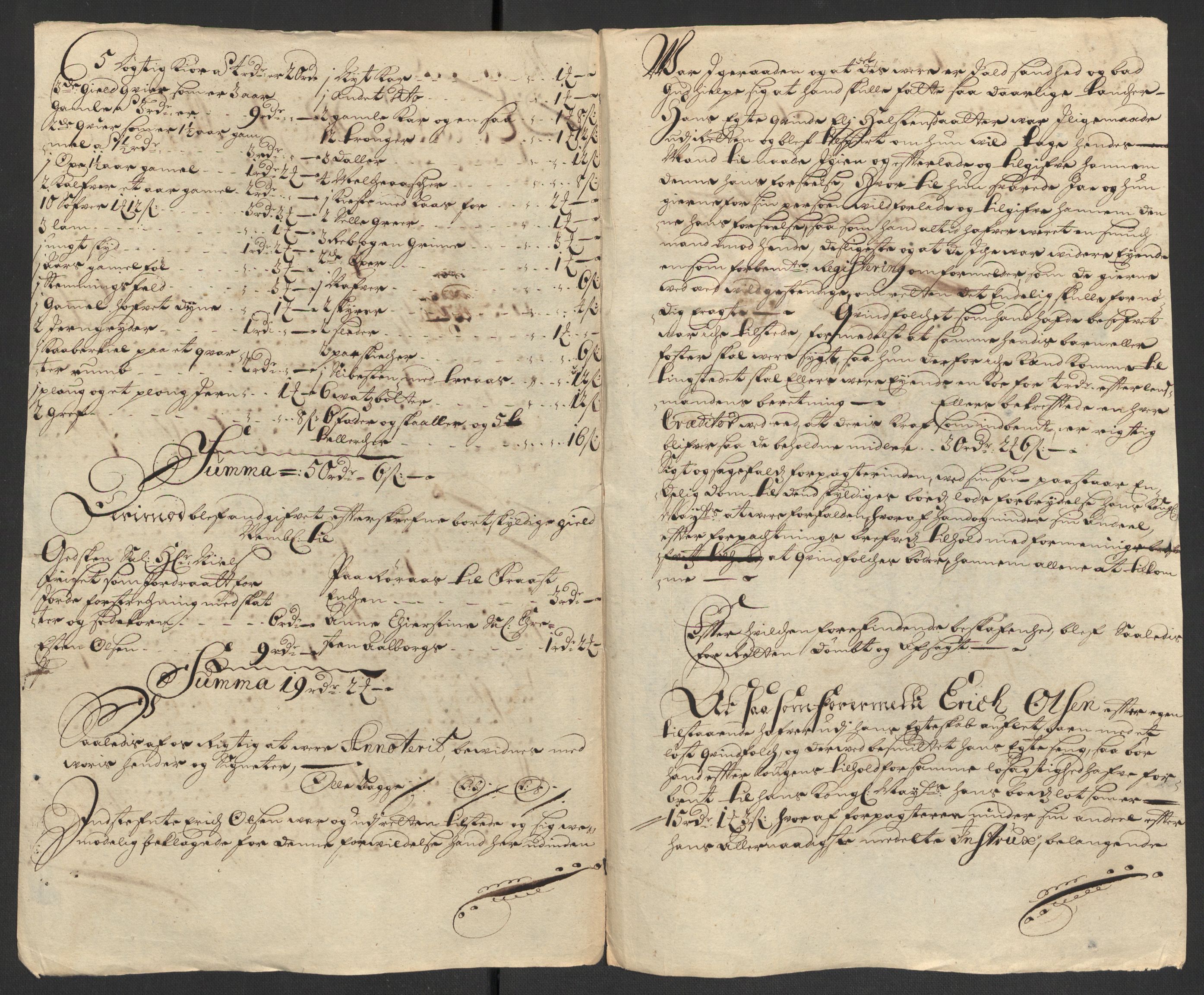 Rentekammeret inntil 1814, Reviderte regnskaper, Fogderegnskap, AV/RA-EA-4092/R13/L0843: Fogderegnskap Solør, Odal og Østerdal, 1705-1706, p. 270