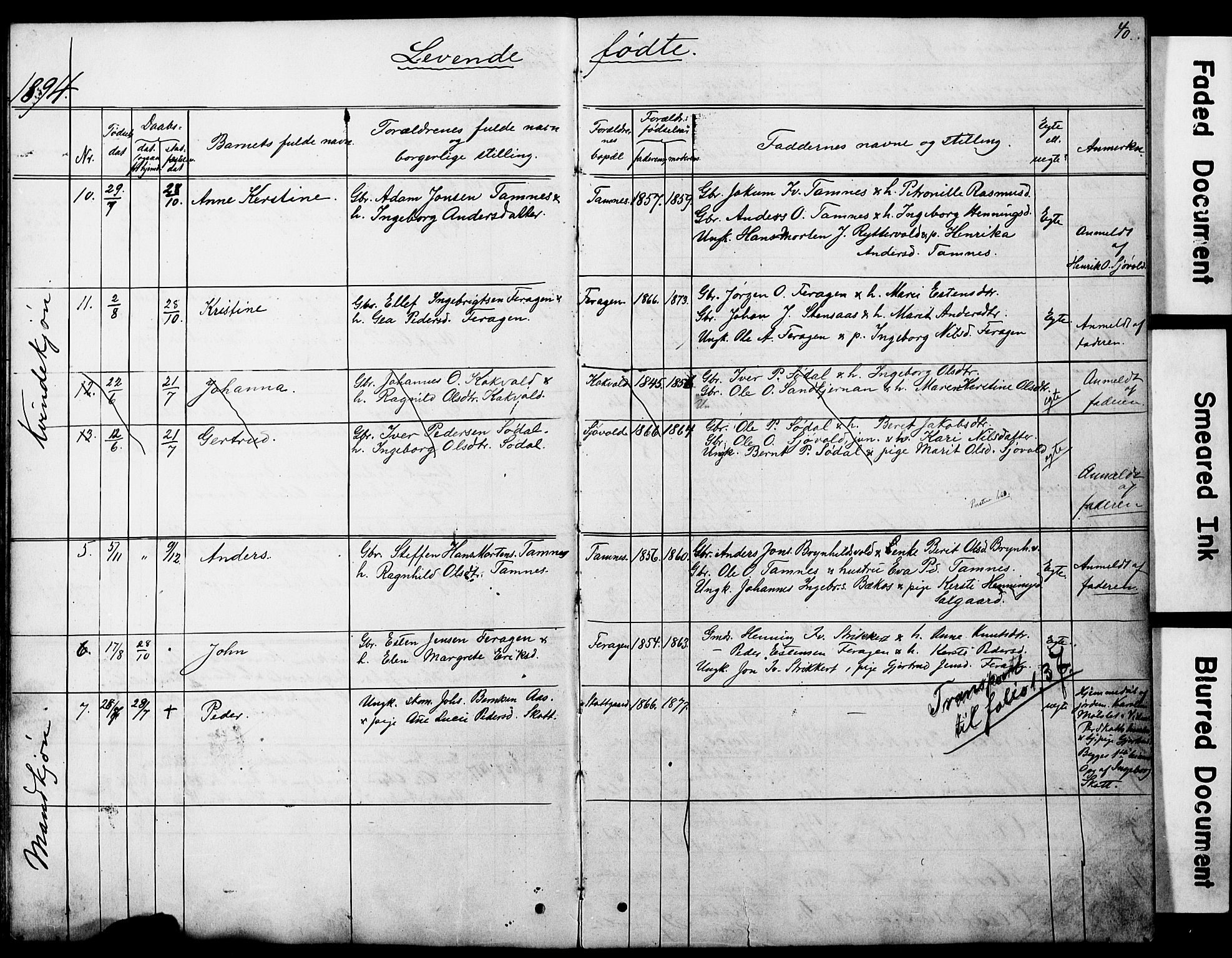 Ministerialprotokoller, klokkerbøker og fødselsregistre - Sør-Trøndelag, SAT/A-1456/683/L0949: Parish register (copy) no. 683C01, 1880-1896, p. 40