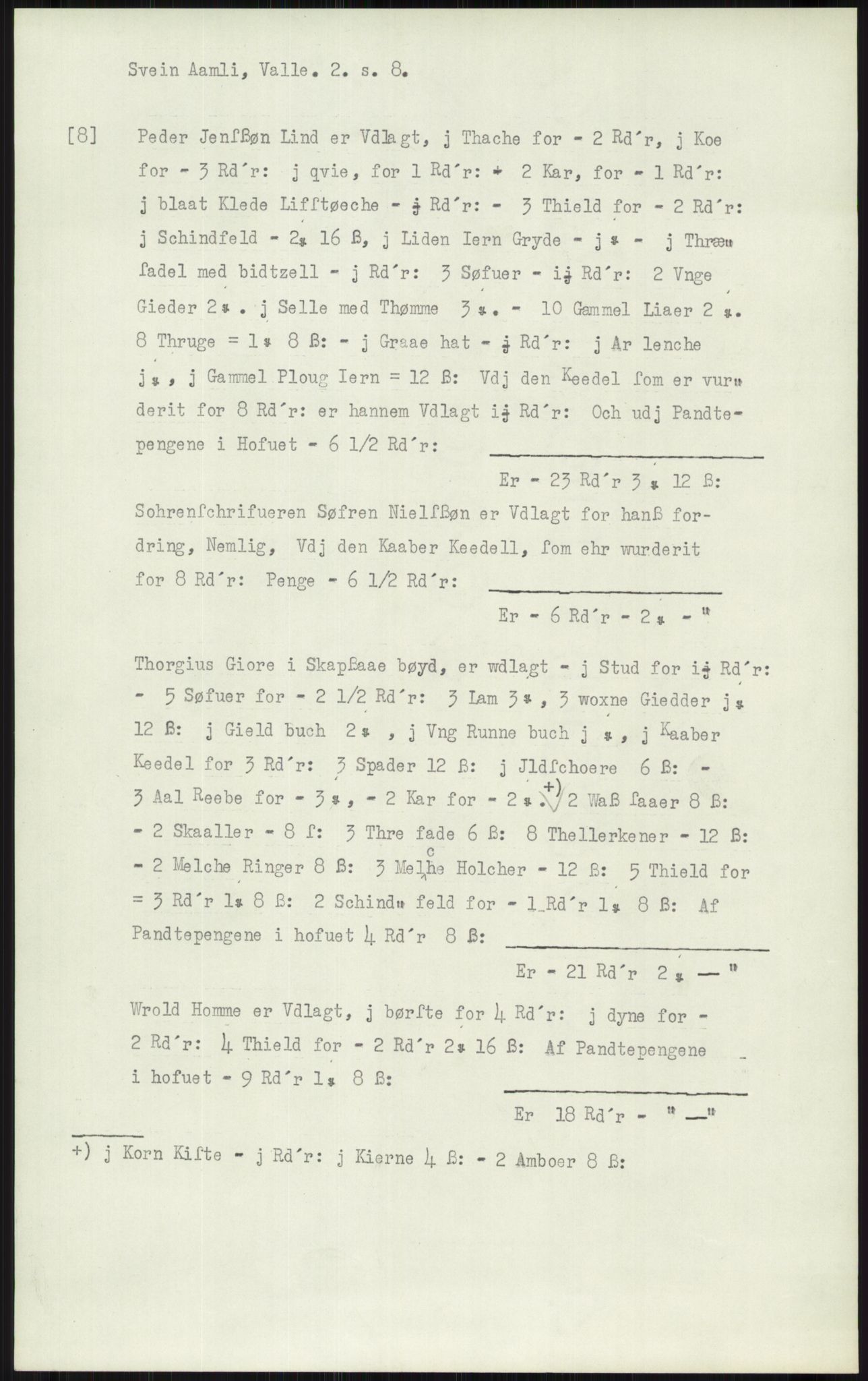 Samlinger til kildeutgivelse, Diplomavskriftsamlingen, AV/RA-EA-4053/H/Ha, p. 219