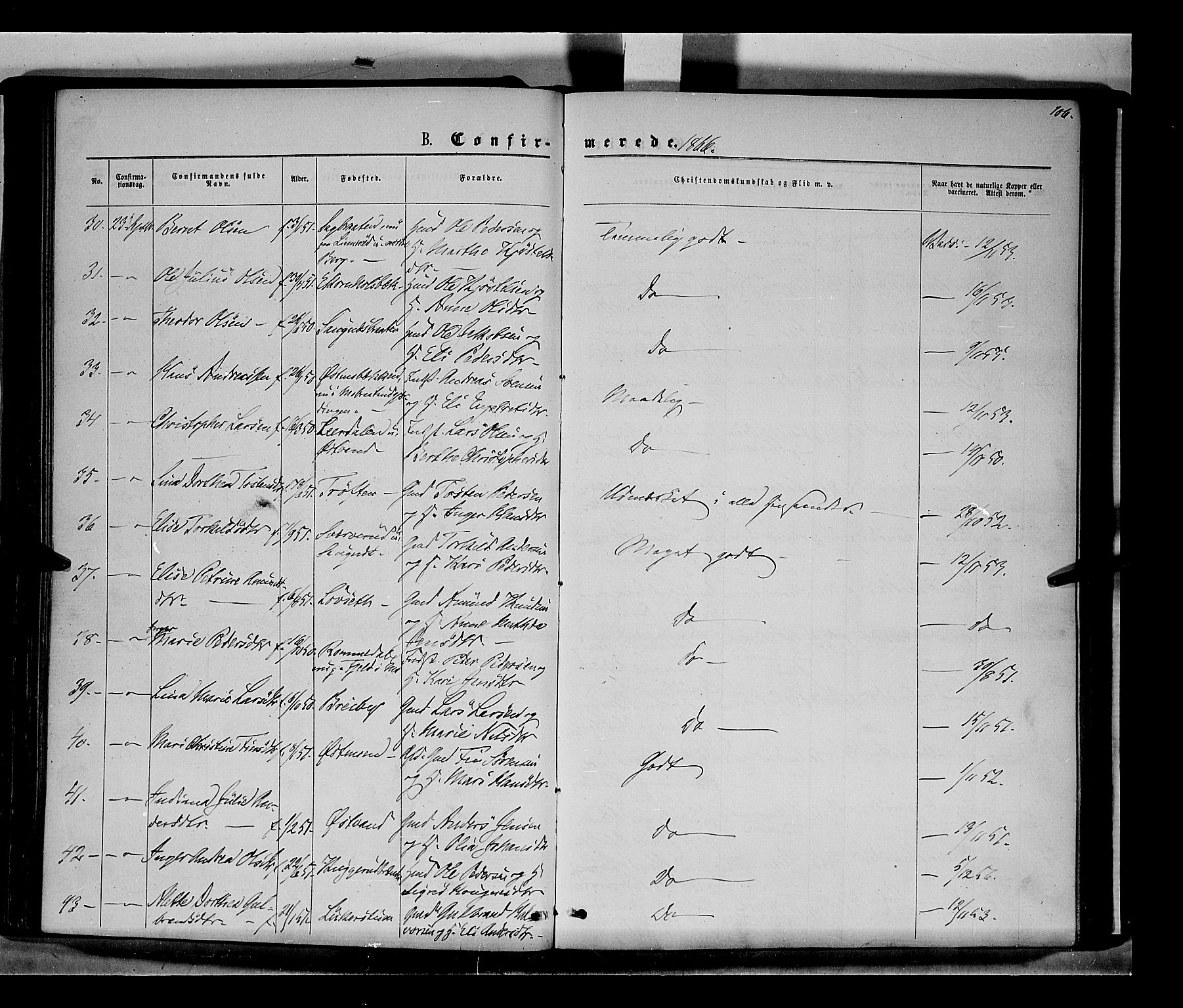 Nord-Odal prestekontor, AV/SAH-PREST-032/H/Ha/Haa/L0004: Parish register (official) no. 4, 1866-1873, p. 106