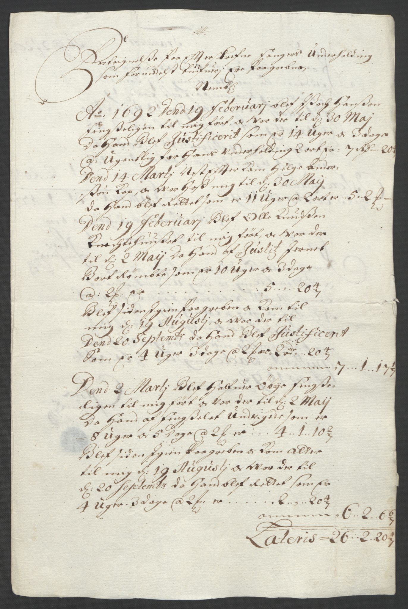 Rentekammeret inntil 1814, Reviderte regnskaper, Fogderegnskap, RA/EA-4092/R01/L0011: Fogderegnskap Idd og Marker, 1692-1693, p. 171