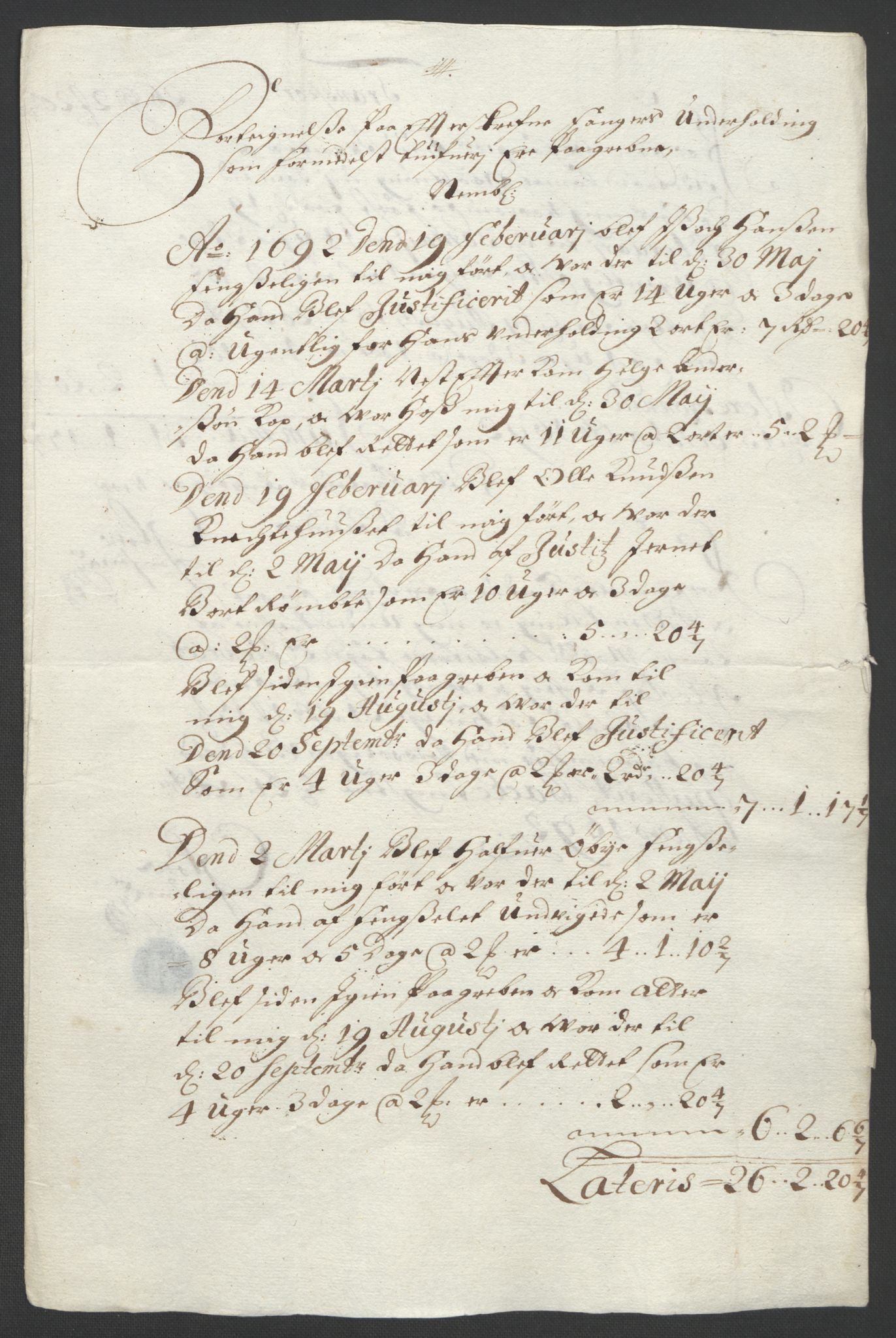 Rentekammeret inntil 1814, Reviderte regnskaper, Fogderegnskap, AV/RA-EA-4092/R01/L0011: Fogderegnskap Idd og Marker, 1692-1693, p. 171