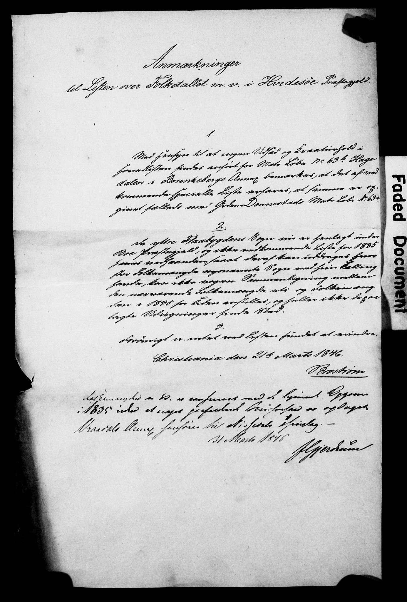 , Census 1845 for Kviteseid, 1845, p. 5
