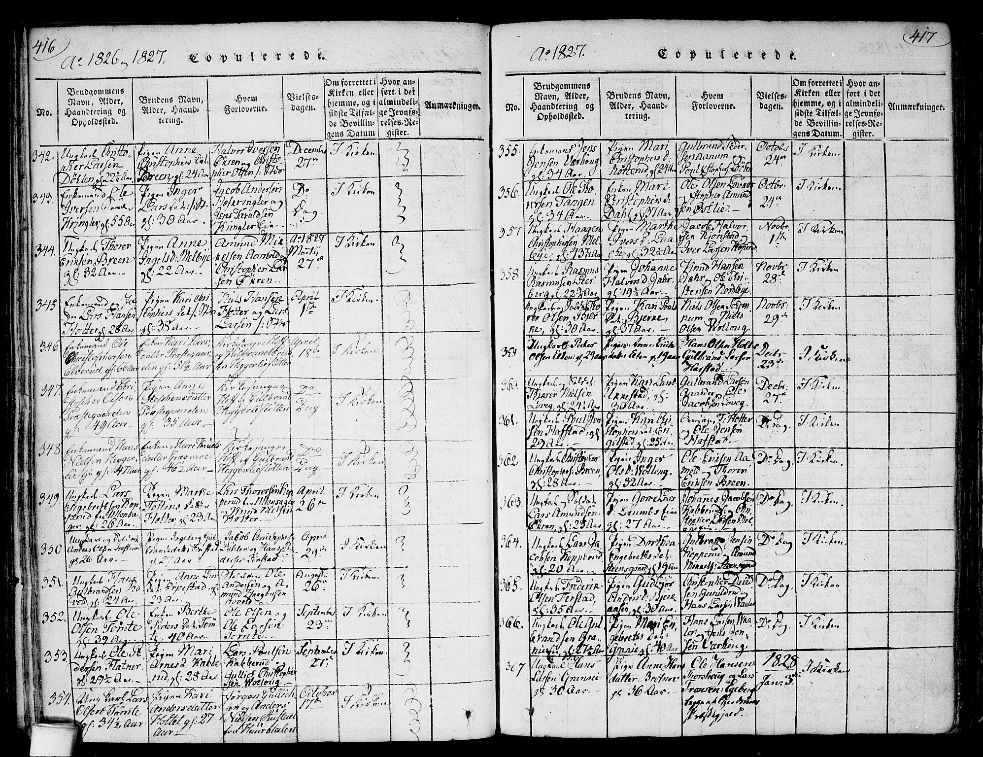 Nannestad prestekontor Kirkebøker, SAO/A-10414a/F/Fa/L0009: Parish register (official) no. I 9, 1815-1840, p. 416-417
