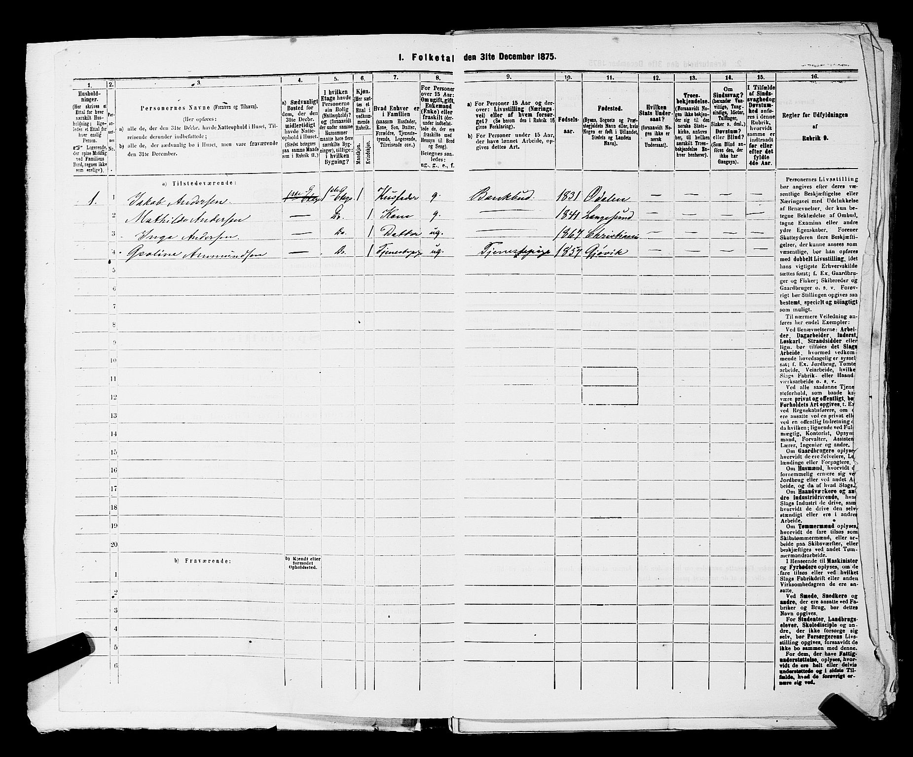 RA, 1875 census for 0301 Kristiania, 1875, p. 2569