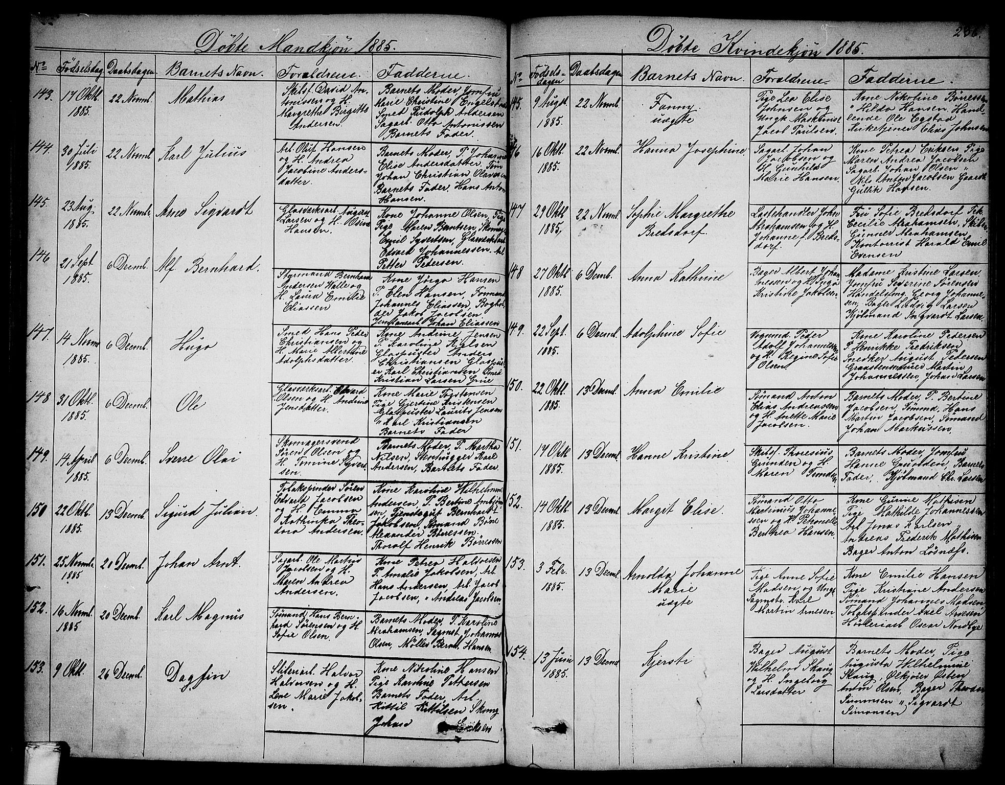 Larvik kirkebøker, AV/SAKO-A-352/G/Ga/L0004: Parish register (copy) no. I 4, 1871-1888, p. 236