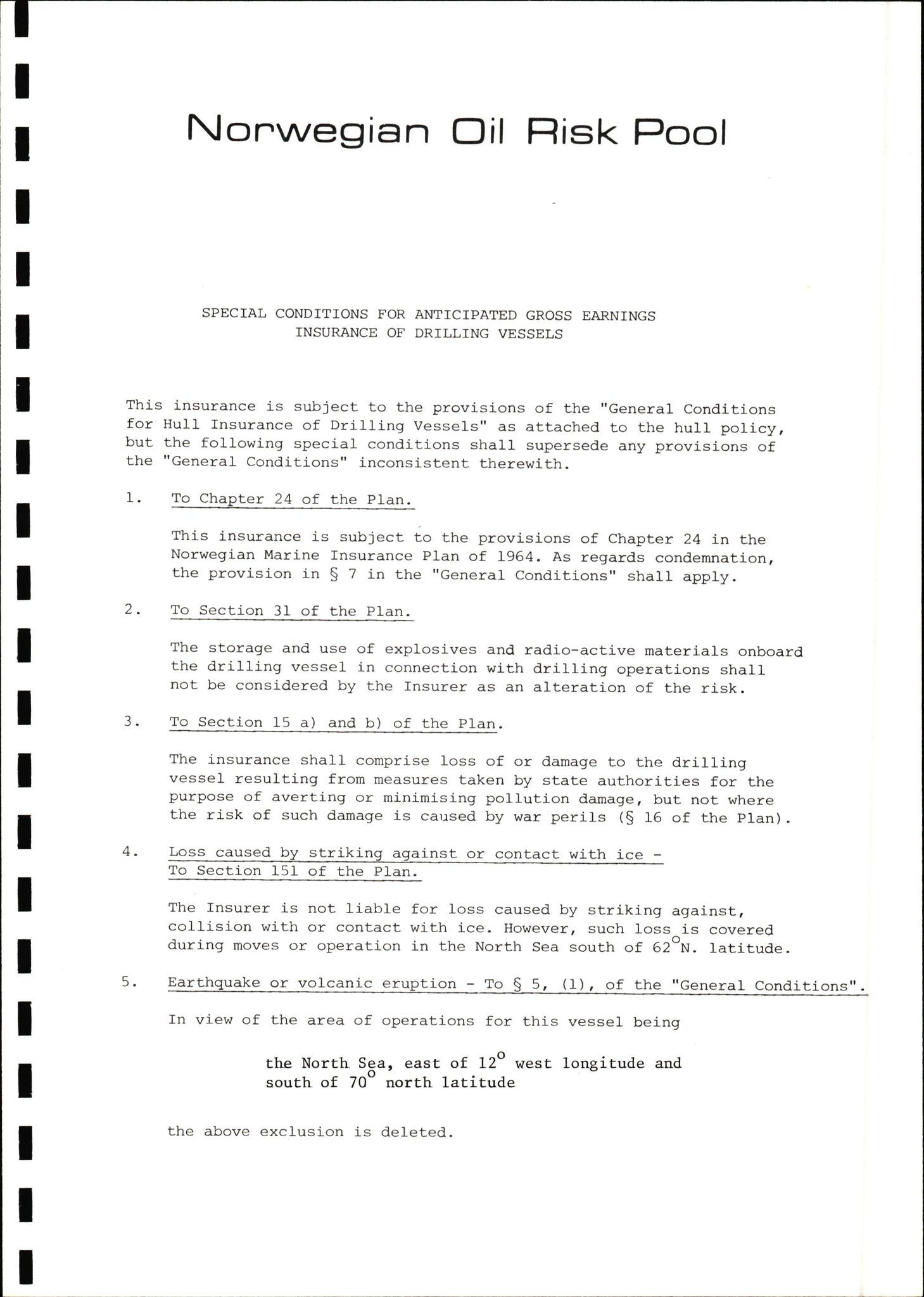 Pa 1503 - Stavanger Drilling AS, AV/SAST-A-101906/2/E/Ec/Eca/L0010: Forsikring, 1976-1983