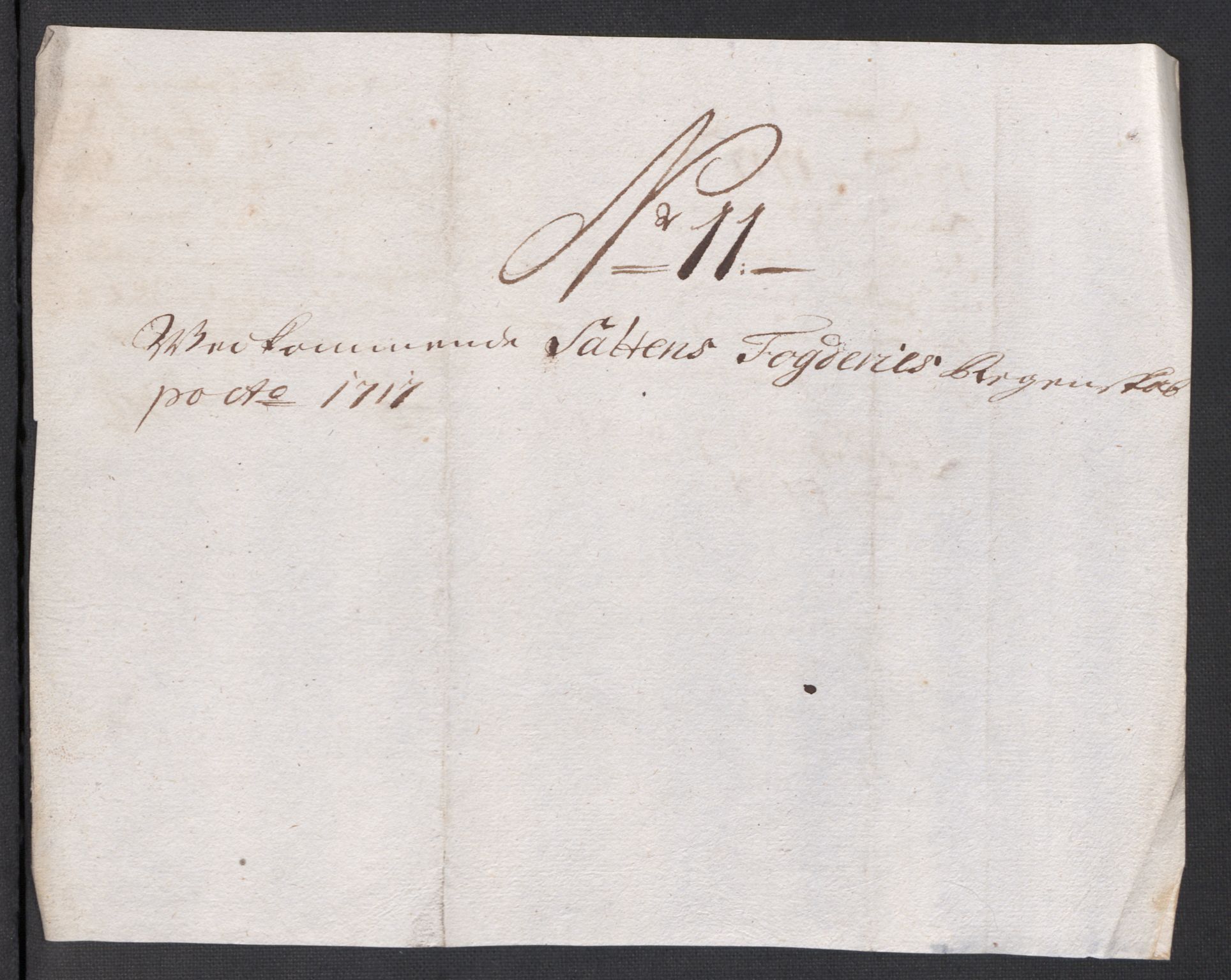 Rentekammeret inntil 1814, Reviderte regnskaper, Fogderegnskap, AV/RA-EA-4092/R66/L4587: Fogderegnskap Salten, 1717, p. 114