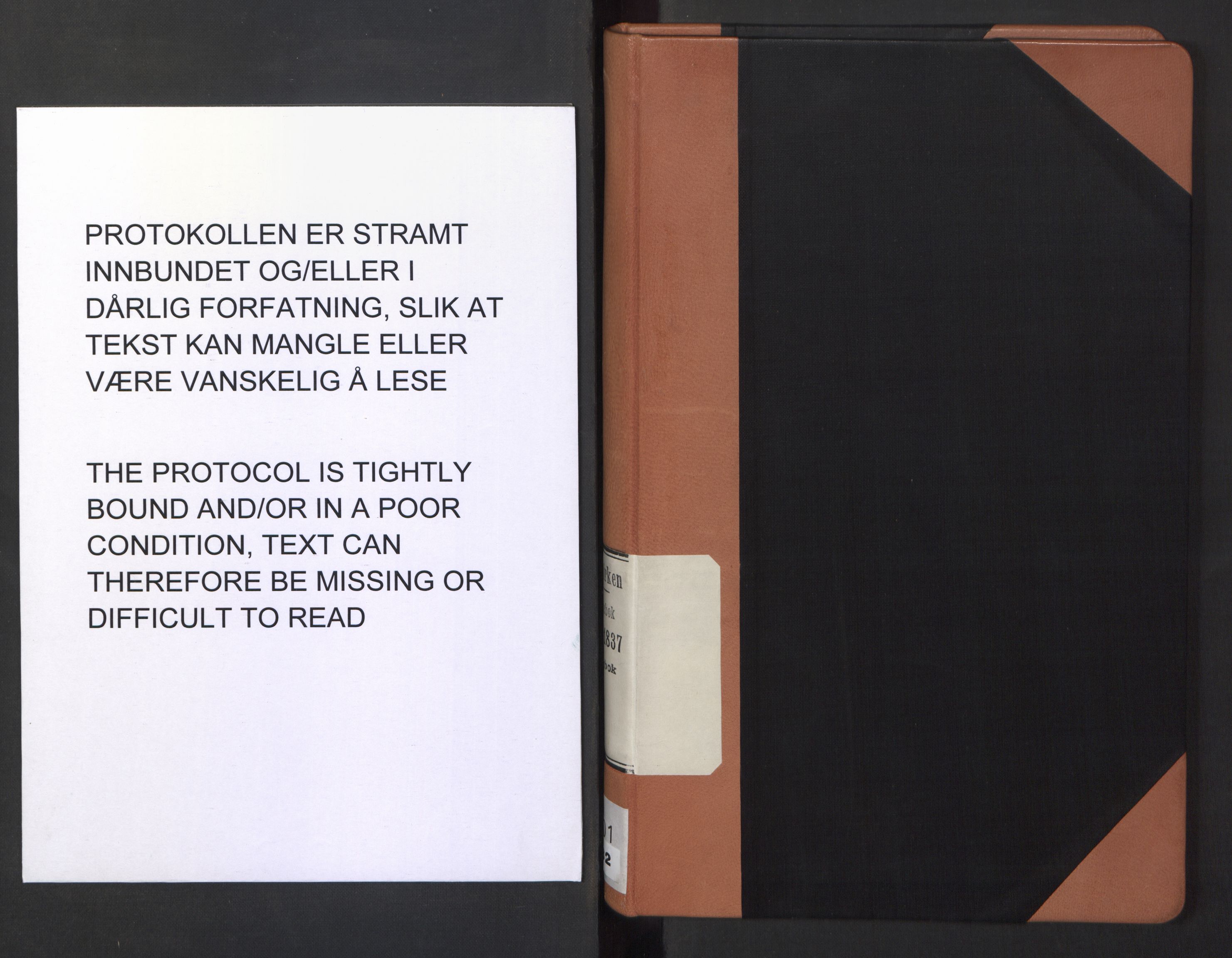 Ministerialprotokoller, klokkerbøker og fødselsregistre - Sør-Trøndelag, SAT/A-1456/601/L0065: Diary records no. 601A32, 1835-1837