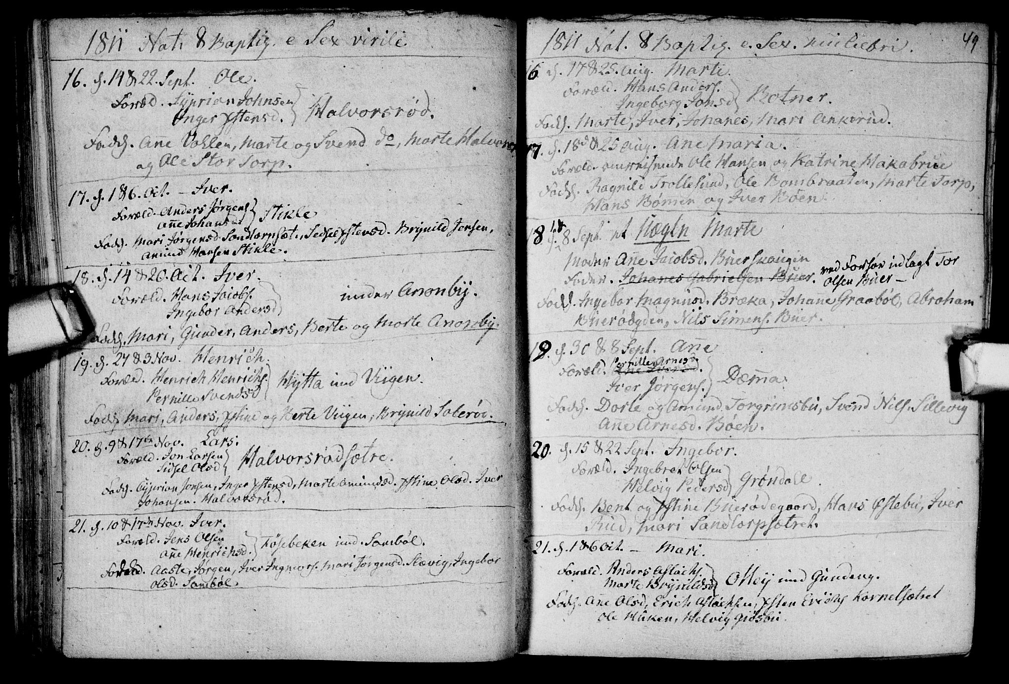 Aremark prestekontor Kirkebøker, SAO/A-10899/F/Fb/L0003: Parish register (official) no.  II 3, 1796-1814, p. 49