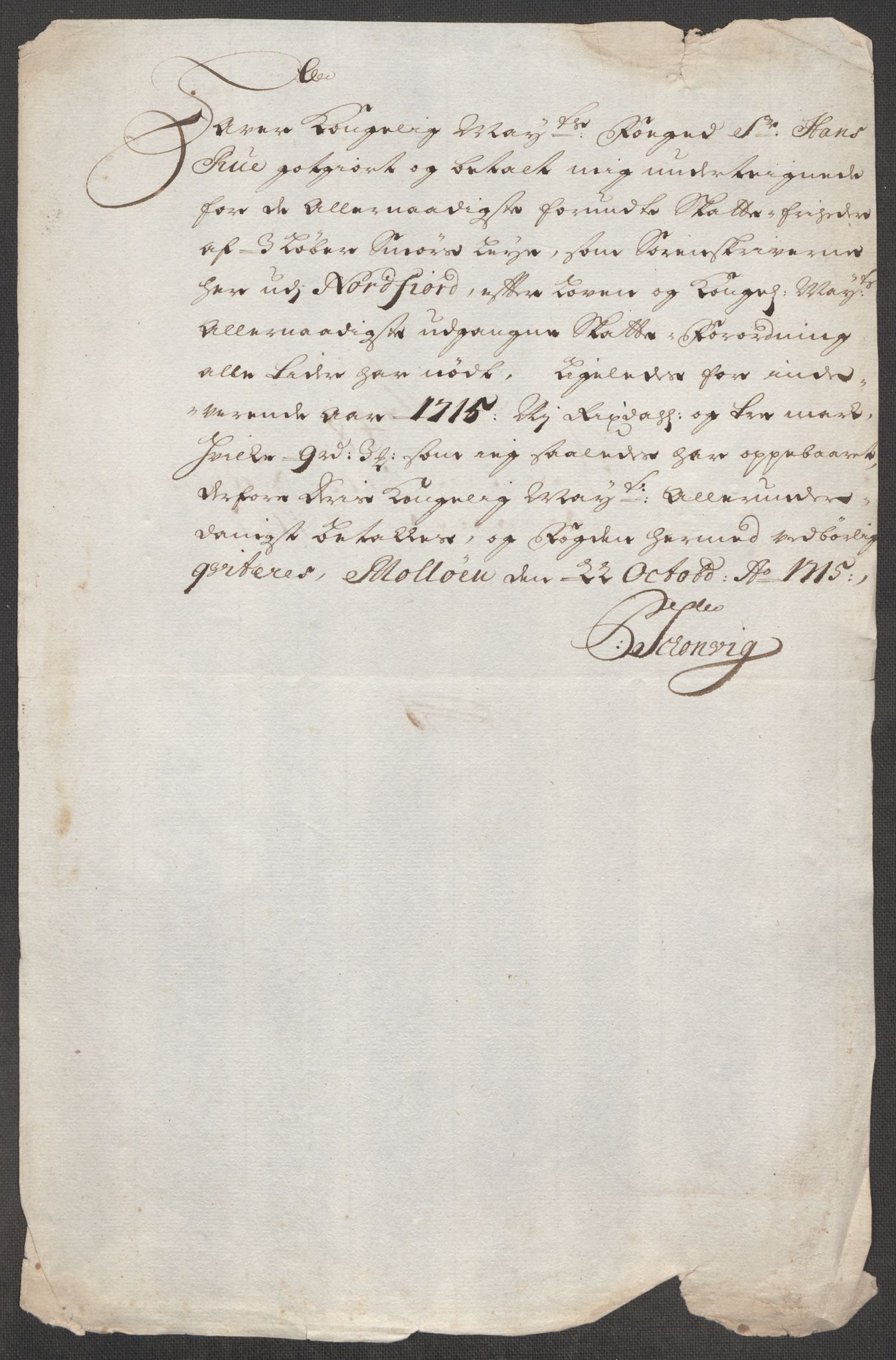 Rentekammeret inntil 1814, Reviderte regnskaper, Fogderegnskap, AV/RA-EA-4092/R53/L3439: Fogderegnskap Sunn- og Nordfjord, 1715, p. 541