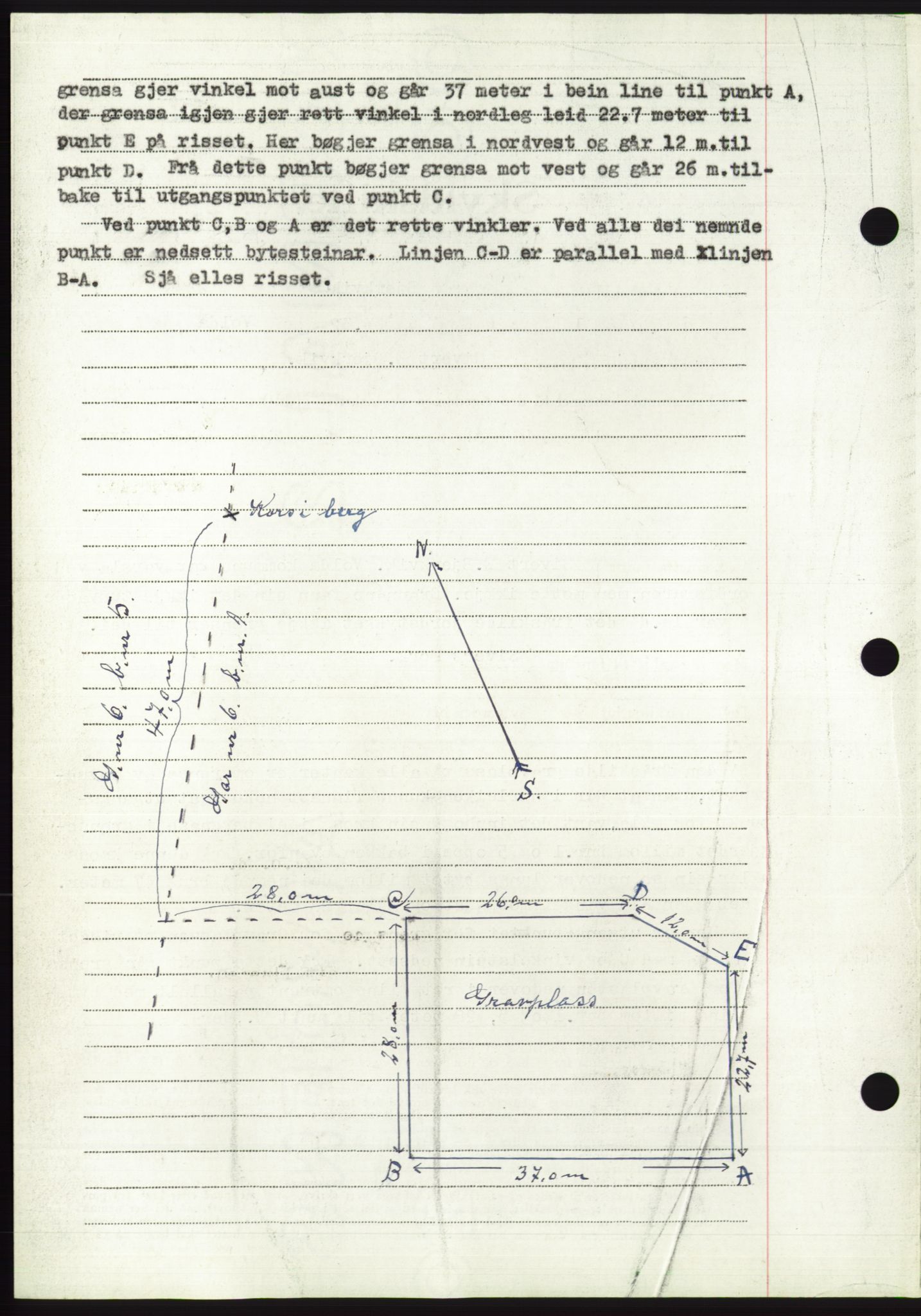 Søre Sunnmøre sorenskriveri, AV/SAT-A-4122/1/2/2C/L0086: Mortgage book no. 12A, 1949-1950, Diary no: : 206/1950