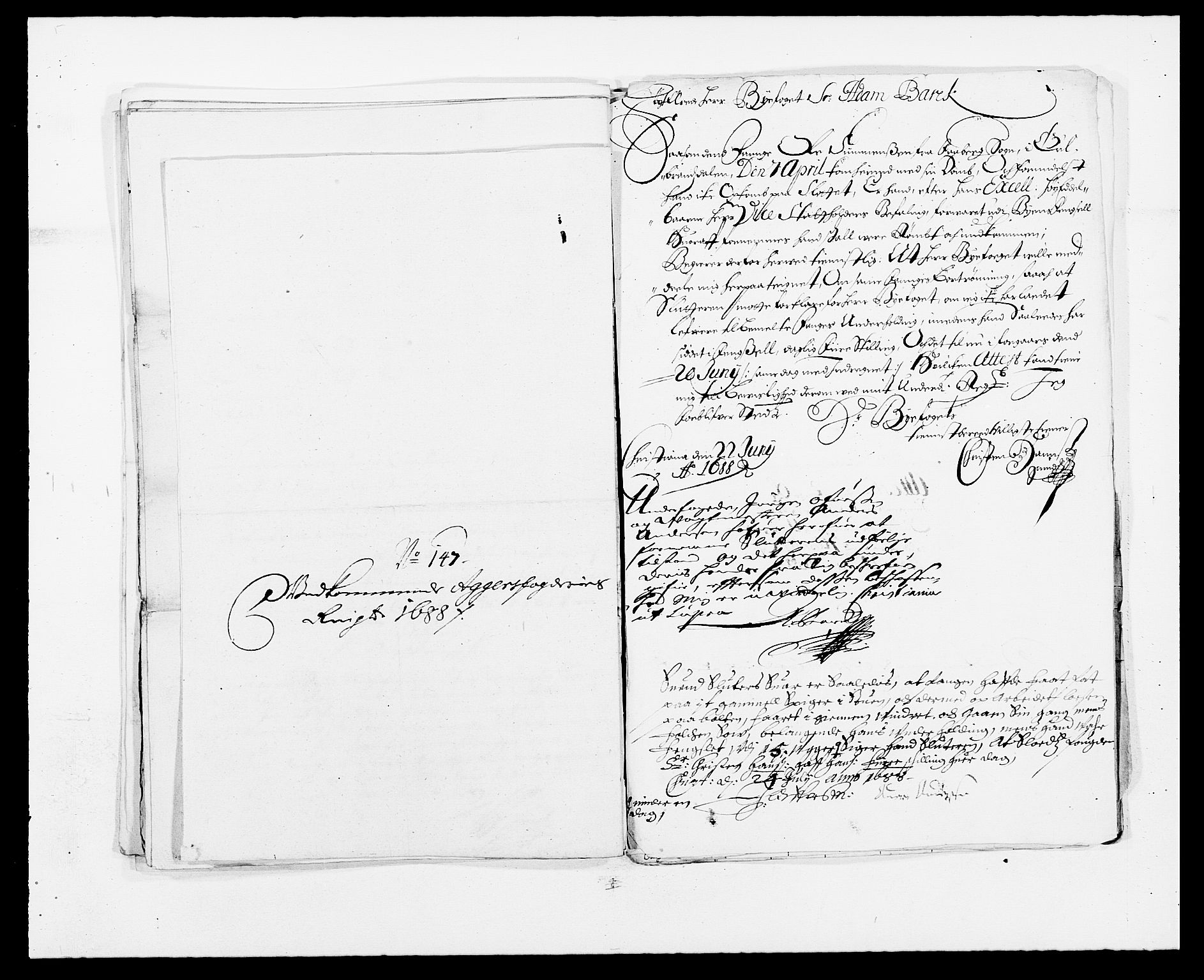 Rentekammeret inntil 1814, Reviderte regnskaper, Fogderegnskap, AV/RA-EA-4092/R08/L0424: Fogderegnskap Aker, 1682-1689, p. 278